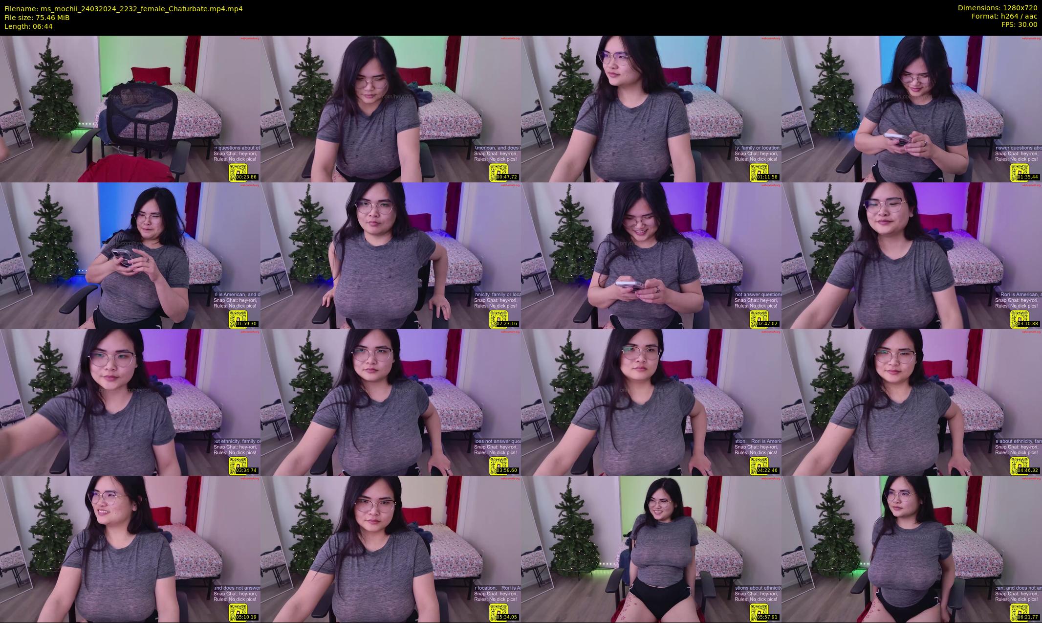 ms_mochii — 7 minute Chaturbate female cam show recording, 720p, Mar 24, 2024