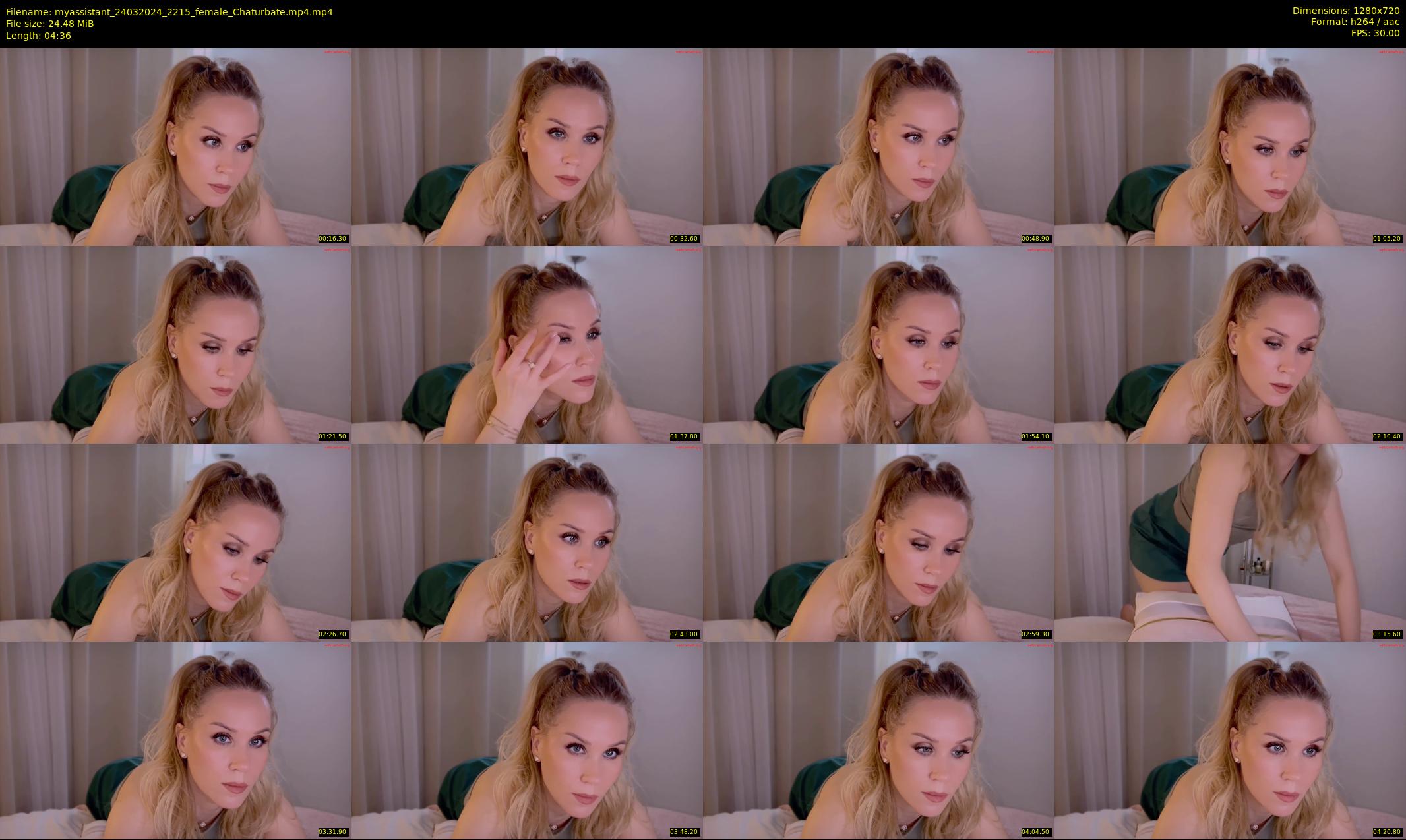 myassistant — 5 minute Chaturbate female cam show recording, 720p, Mar 24, 2024