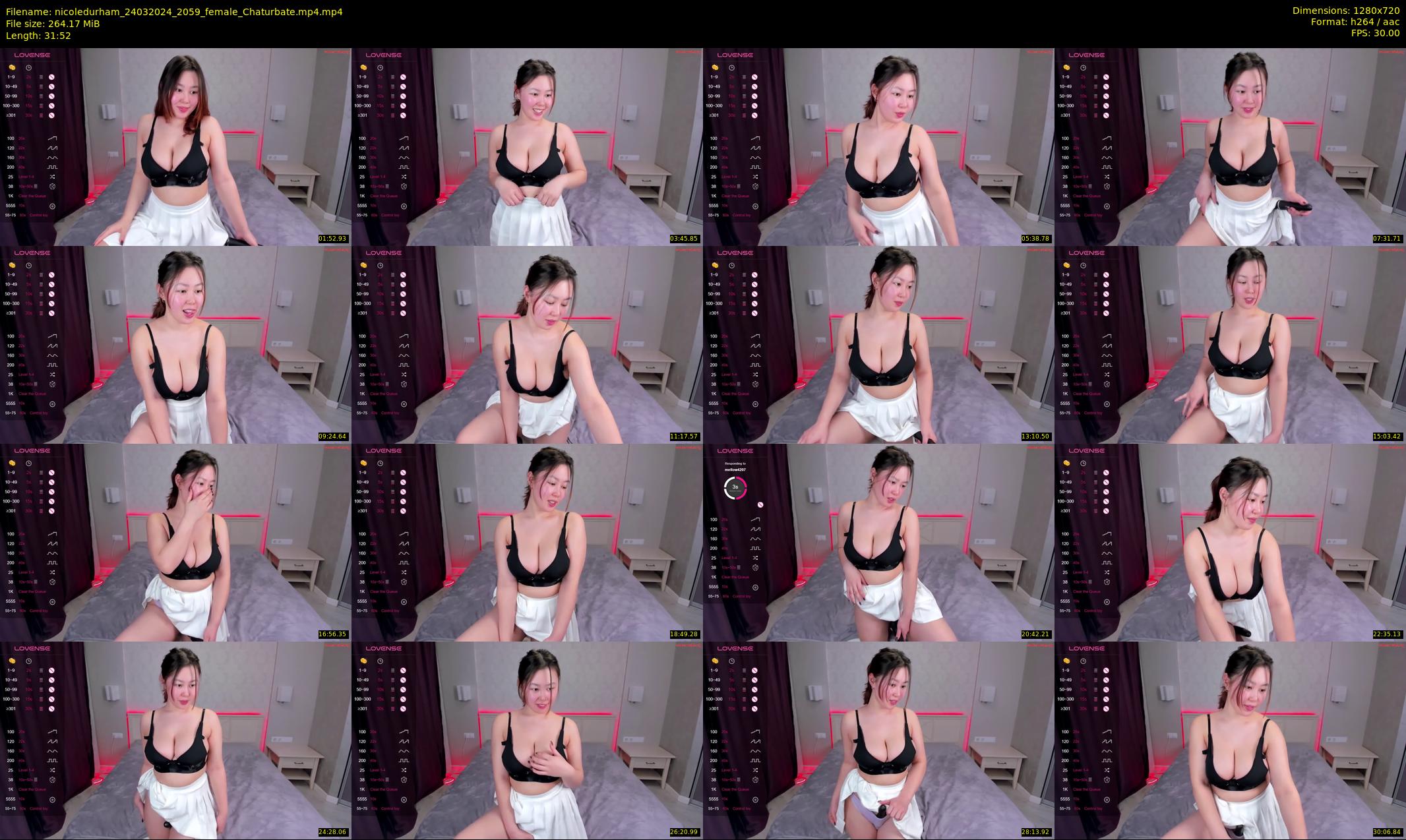 nicoledurham — 32 minute Chaturbate female cam show recording, 720p, Mar 24, 2024