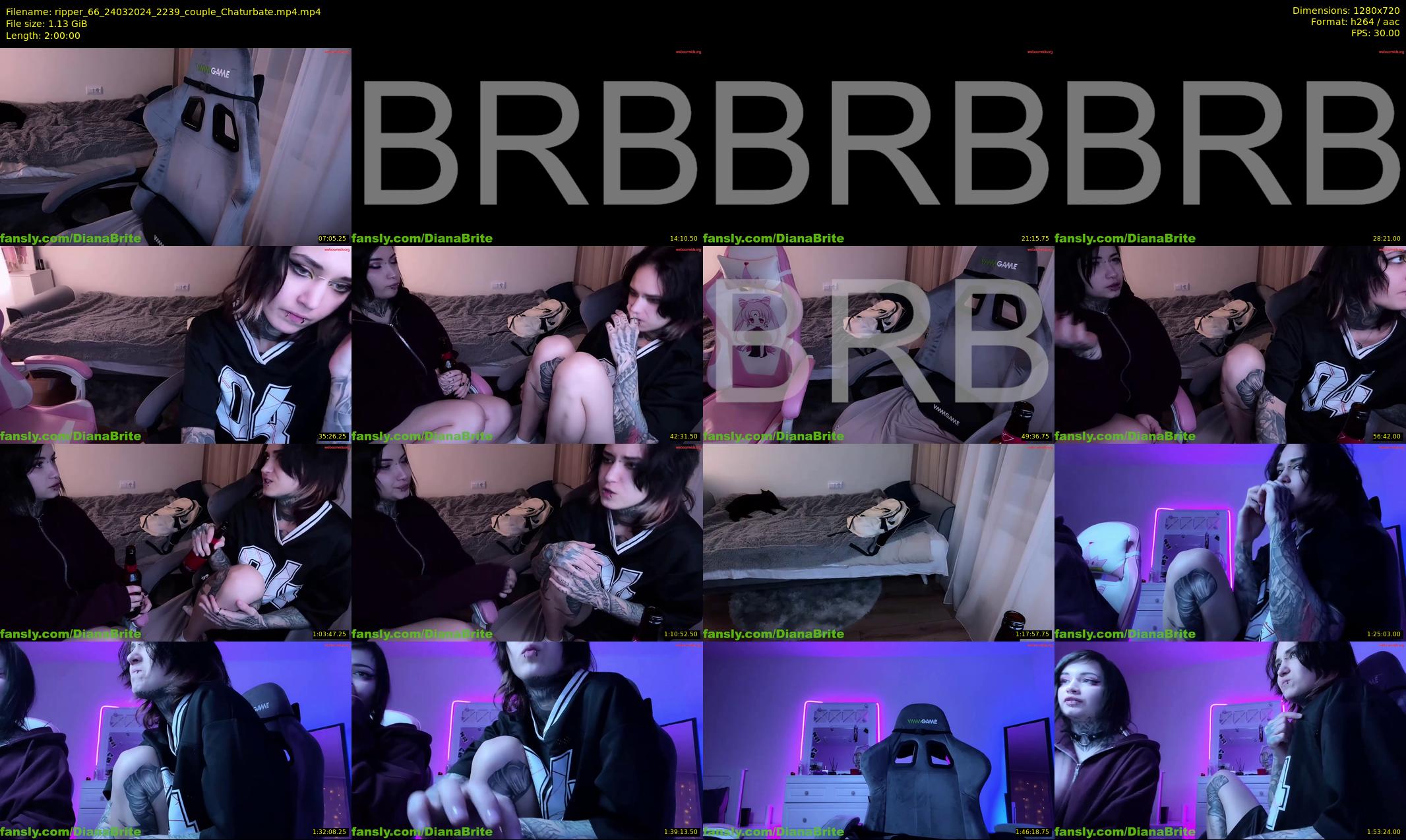 ripper_66 — 120 minute Chaturbate female cam show recording, 720p, Mar 24, 2024