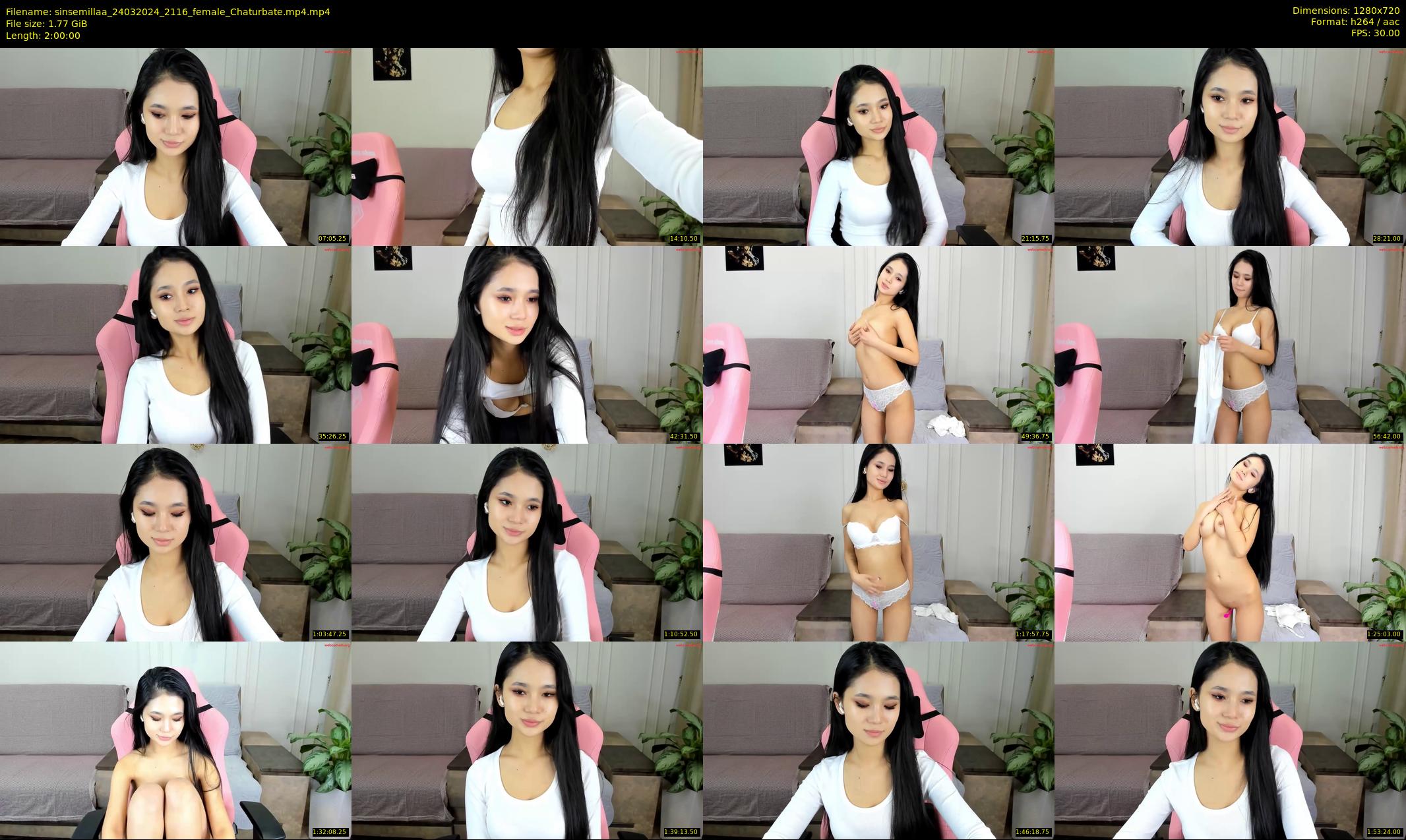 sinsemillaa — 120 minute Chaturbate female cam show recording, 720p, Mar 24, 2024