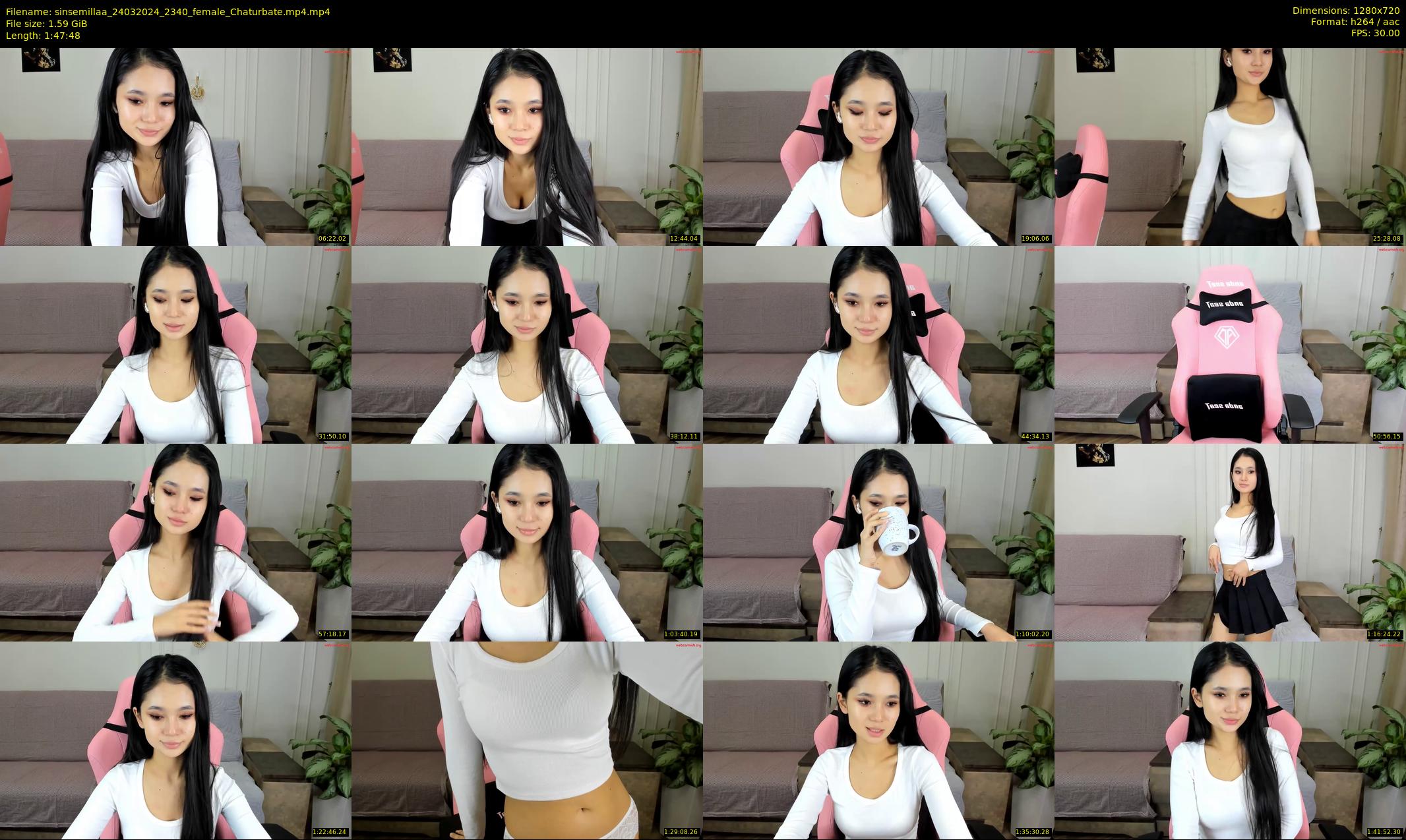 sinsemillaa — 108 minute Chaturbate female cam show recording, 720p, Mar 24, 2024