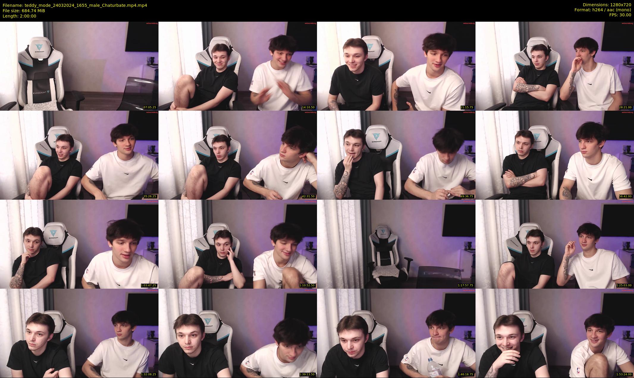 teddy_mode — 120 minute Chaturbate couple cam show recording, 720p, Mar 24, 2024