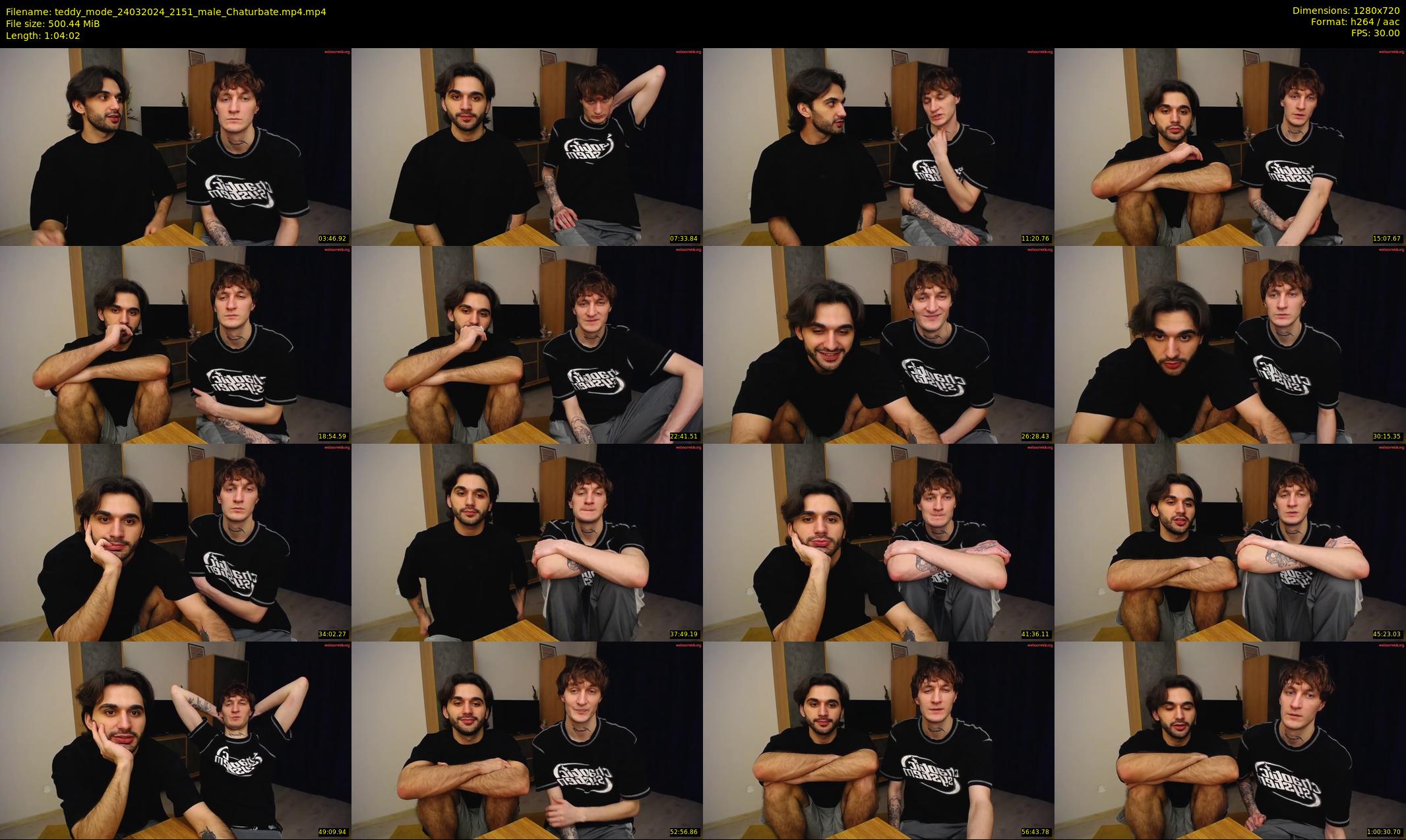 teddy_mode — 65 minute Chaturbate couple cam show recording, 720p, Mar 24, 2024