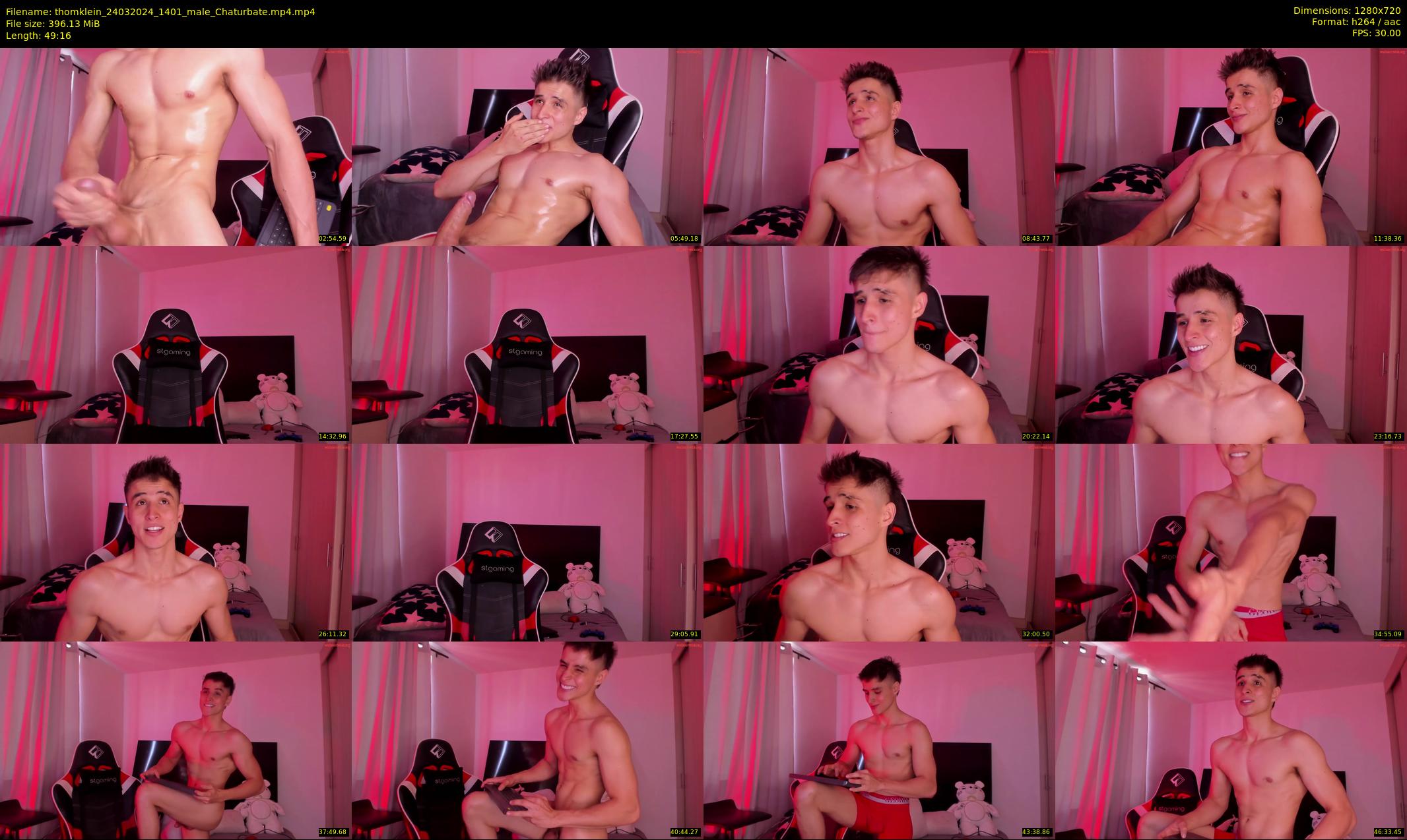 thomklein — 50 minute Chaturbate male cam show recording, 720p, Mar 24, 2024