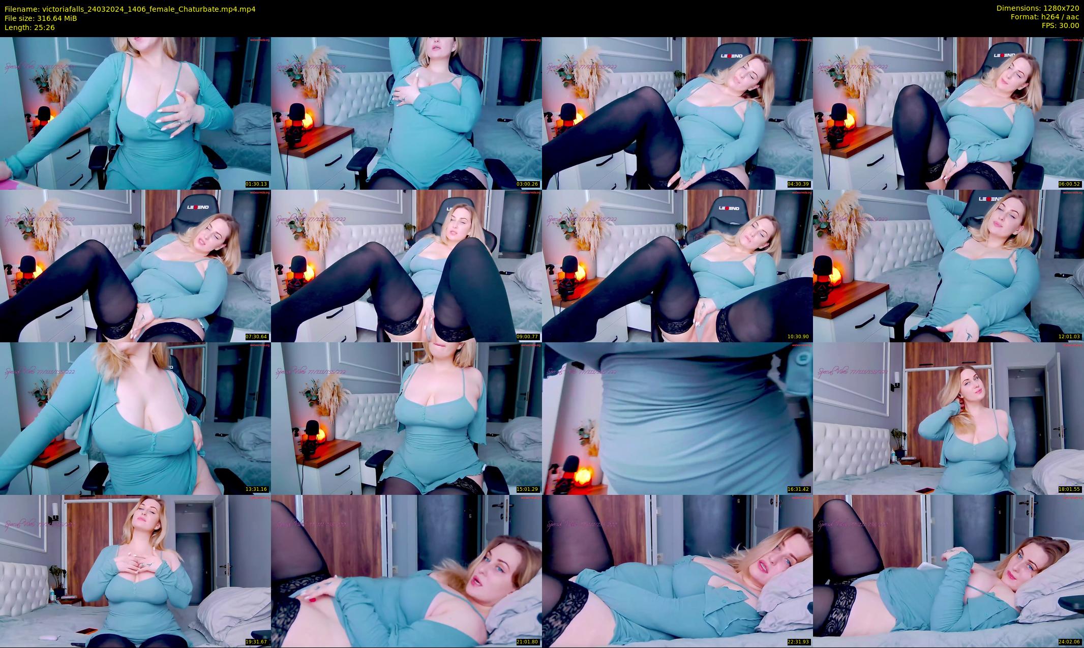 victoriafalls — 26 minute Chaturbate female cam show recording, 720p, Mar 24, 2024