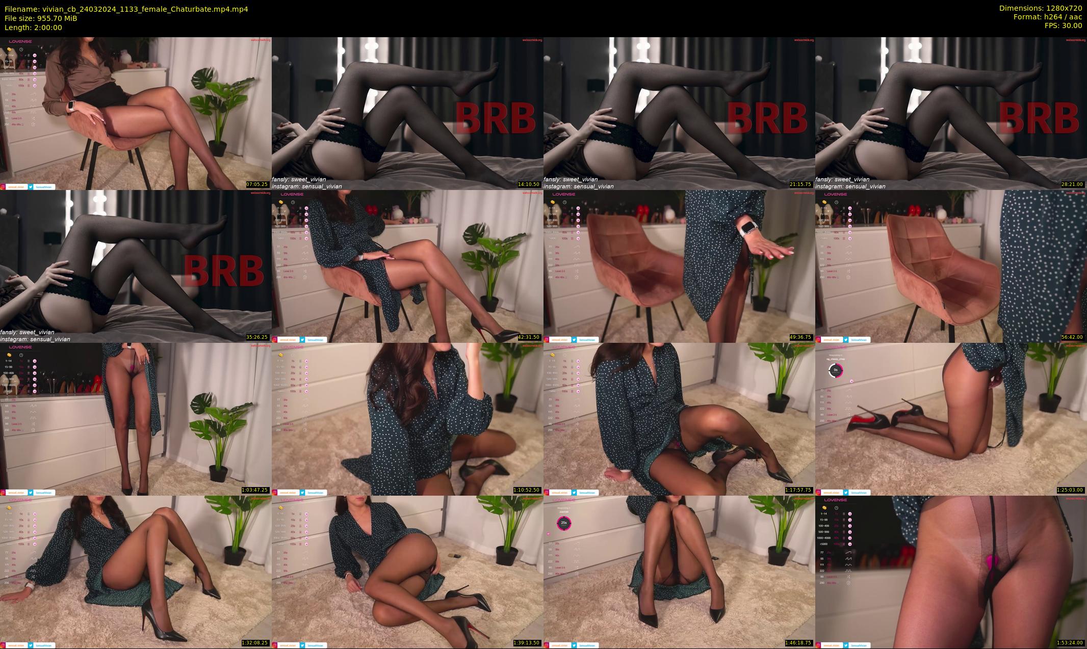 vivian_cb — 120 minute Chaturbate female cam show recording, 720p, Mar 24, 2024
