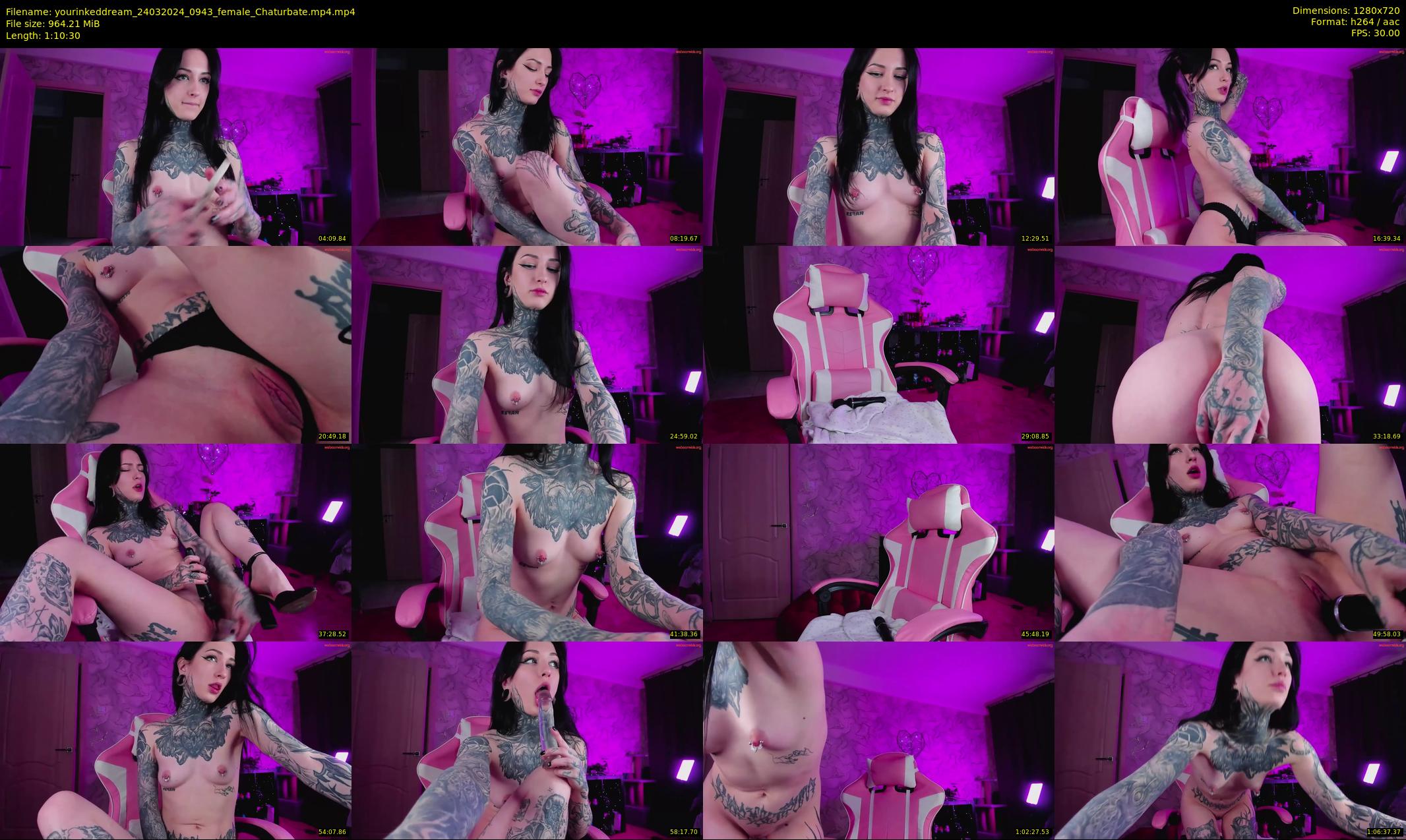 yourinkeddream — 71 minute Chaturbate couple cam show recording, 720p, Mar 24, 2024