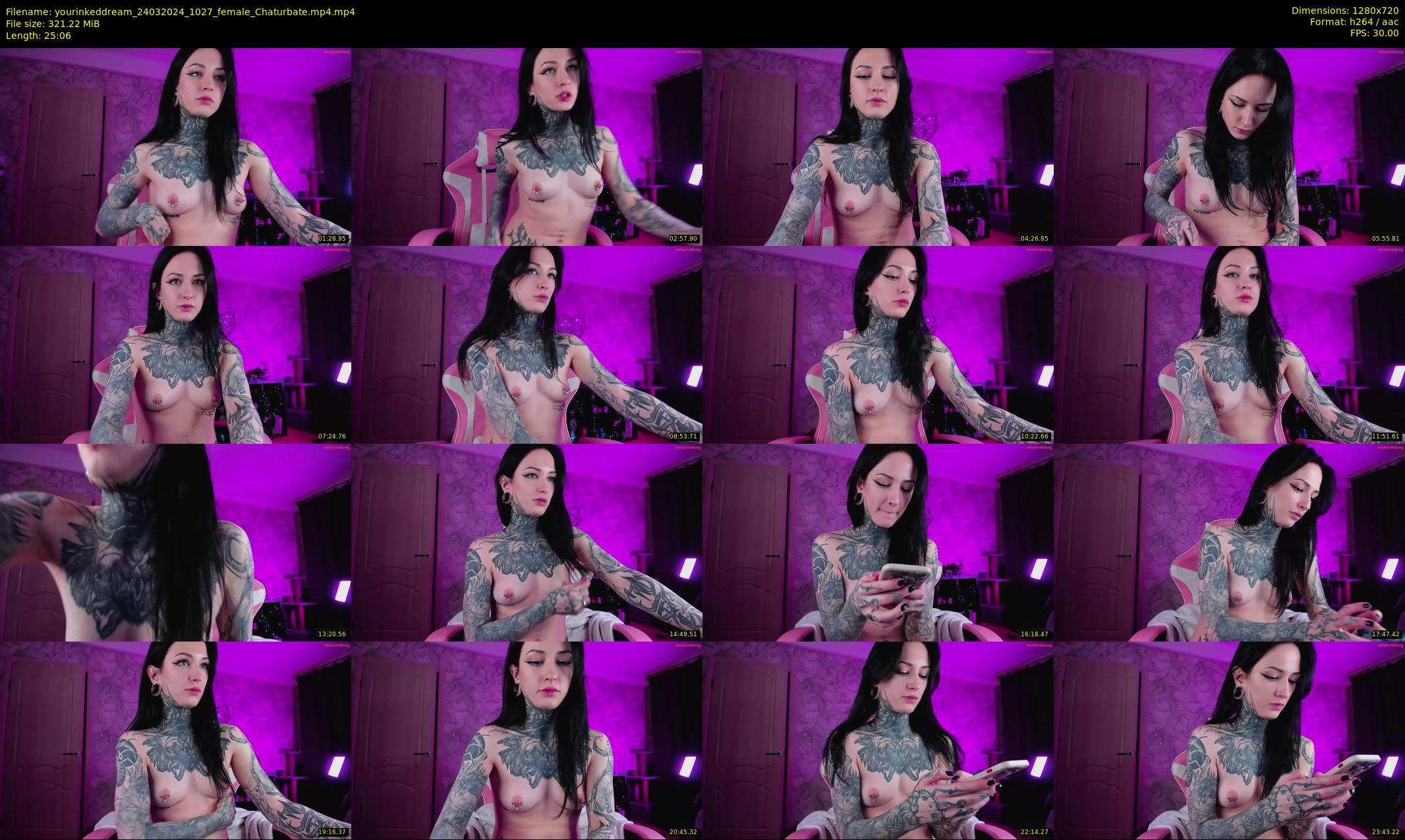yourinkeddream — 26 minute Chaturbate couple cam show recording, 720p, Mar 24, 2024