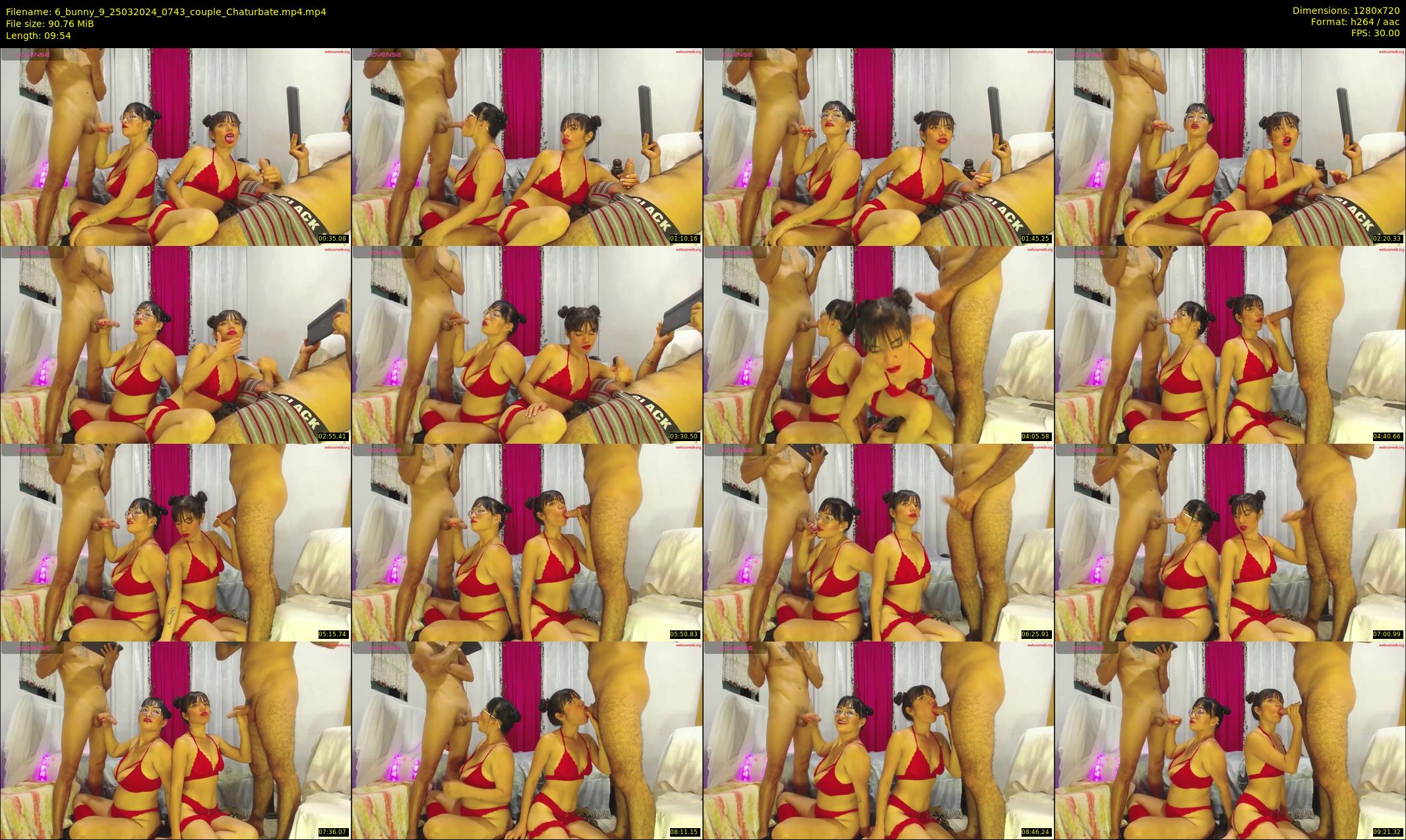 6_bunny_9 — 10 minute Chaturbate couple cam show recording, 720p, Mar 25, 2024