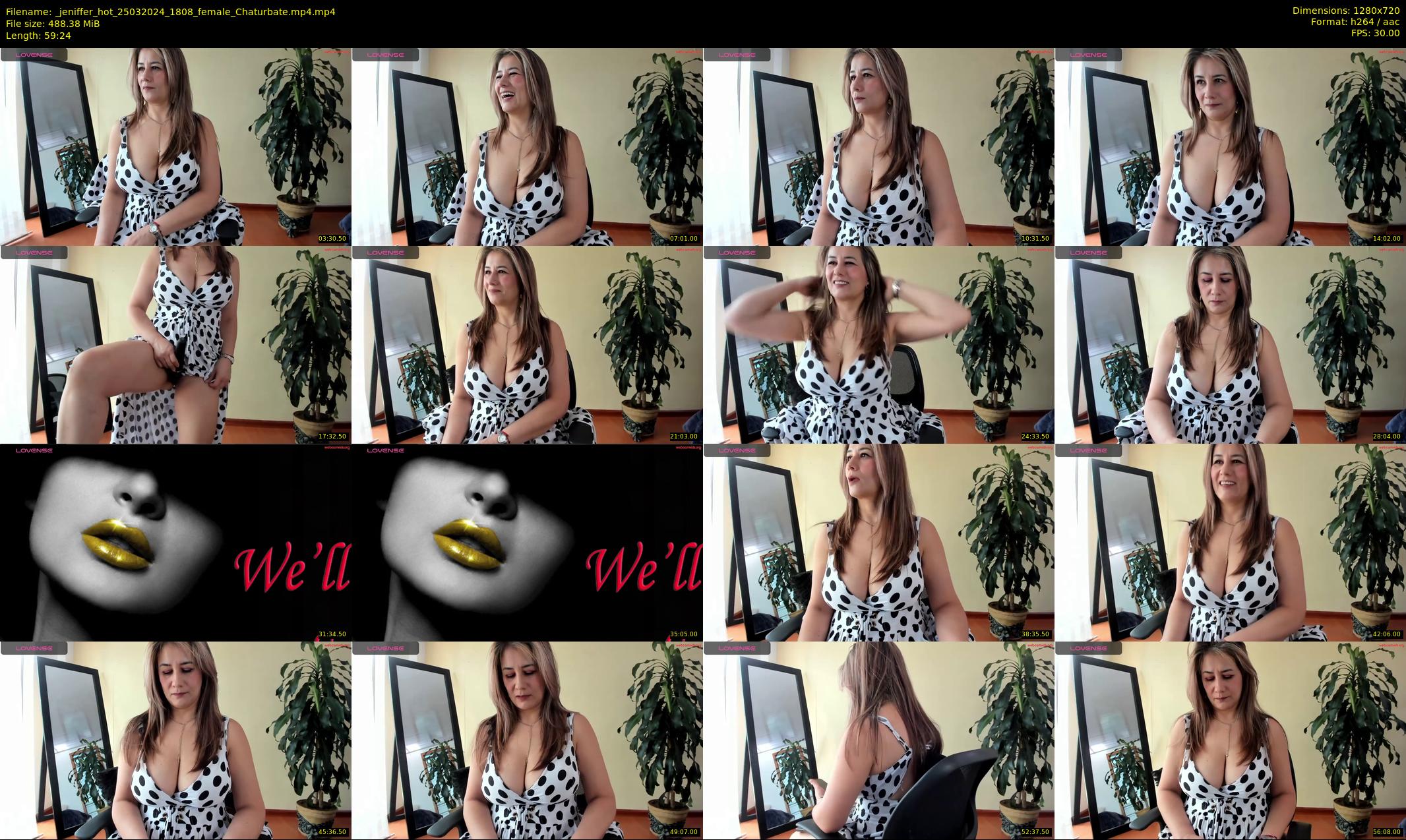 _jeniffer_hot — 60 minute Chaturbate female cam show recording, 720p, Mar 25, 2024