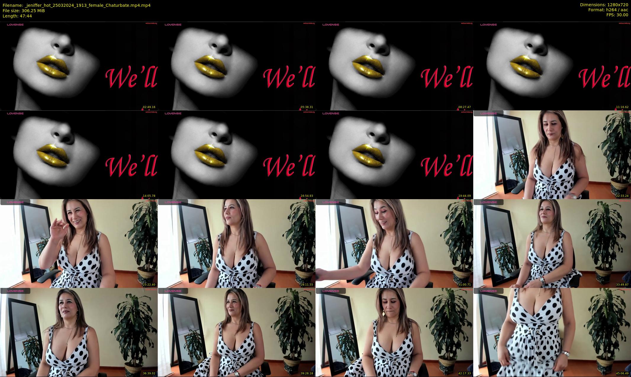 _jeniffer_hot — 48 minute Chaturbate female cam show recording, 720p, Mar 25, 2024