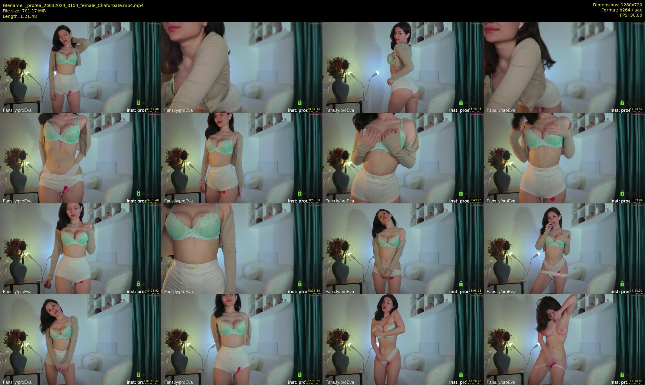 _protea — 82 minute Chaturbate female cam show recording, 720p, Mar 26, 2024
