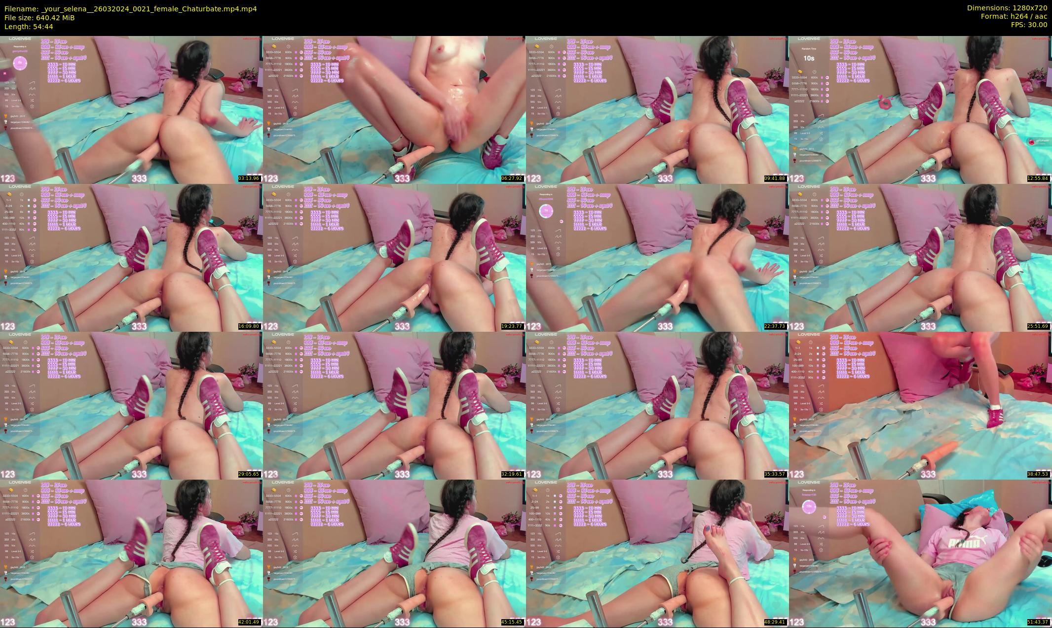 _your_selena_ — 55 minute Chaturbate female cam show recording, 720p, Mar 26, 2024