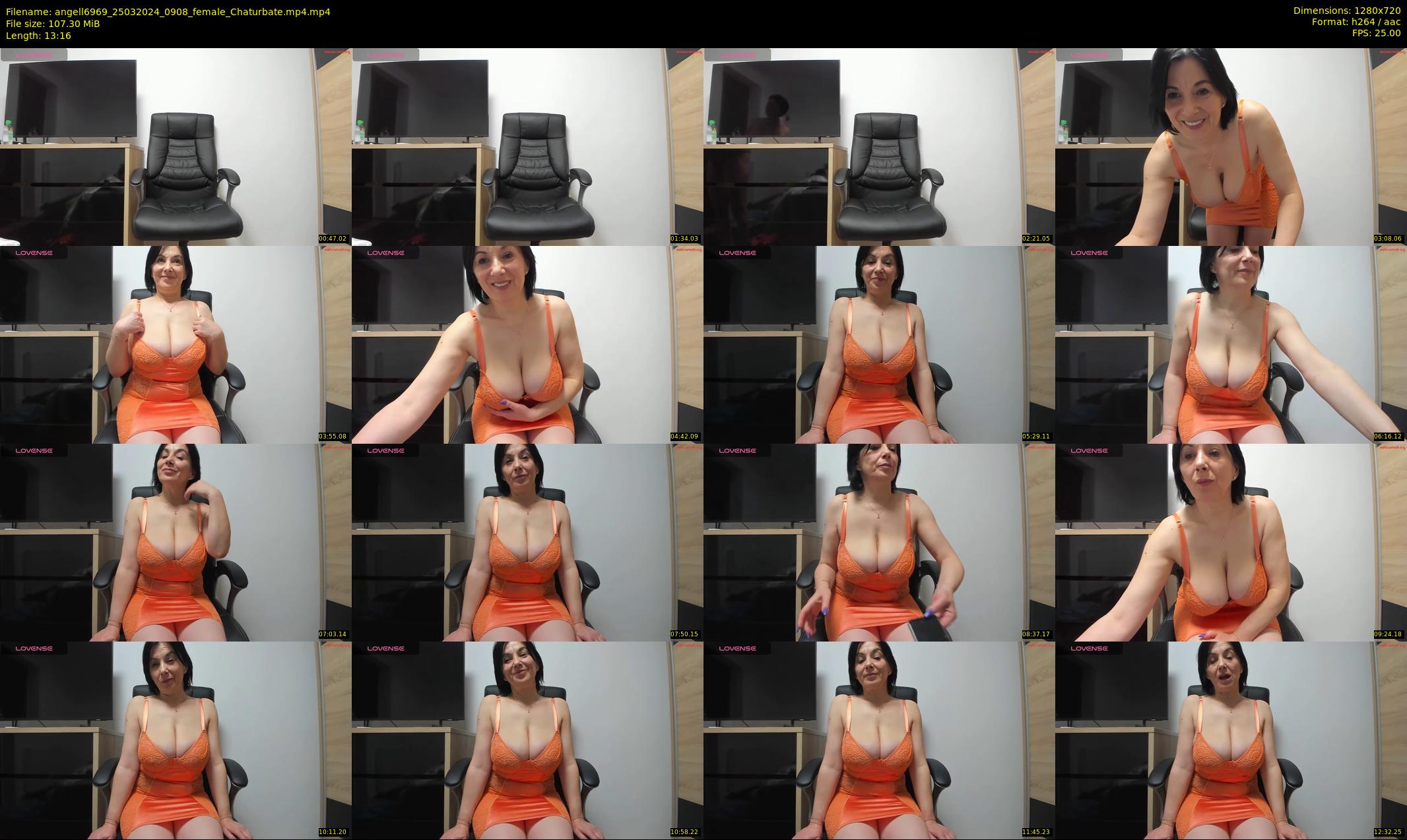 angell6969 — 14 minute Chaturbate female cam show recording, 720p, Mar 25, 2024