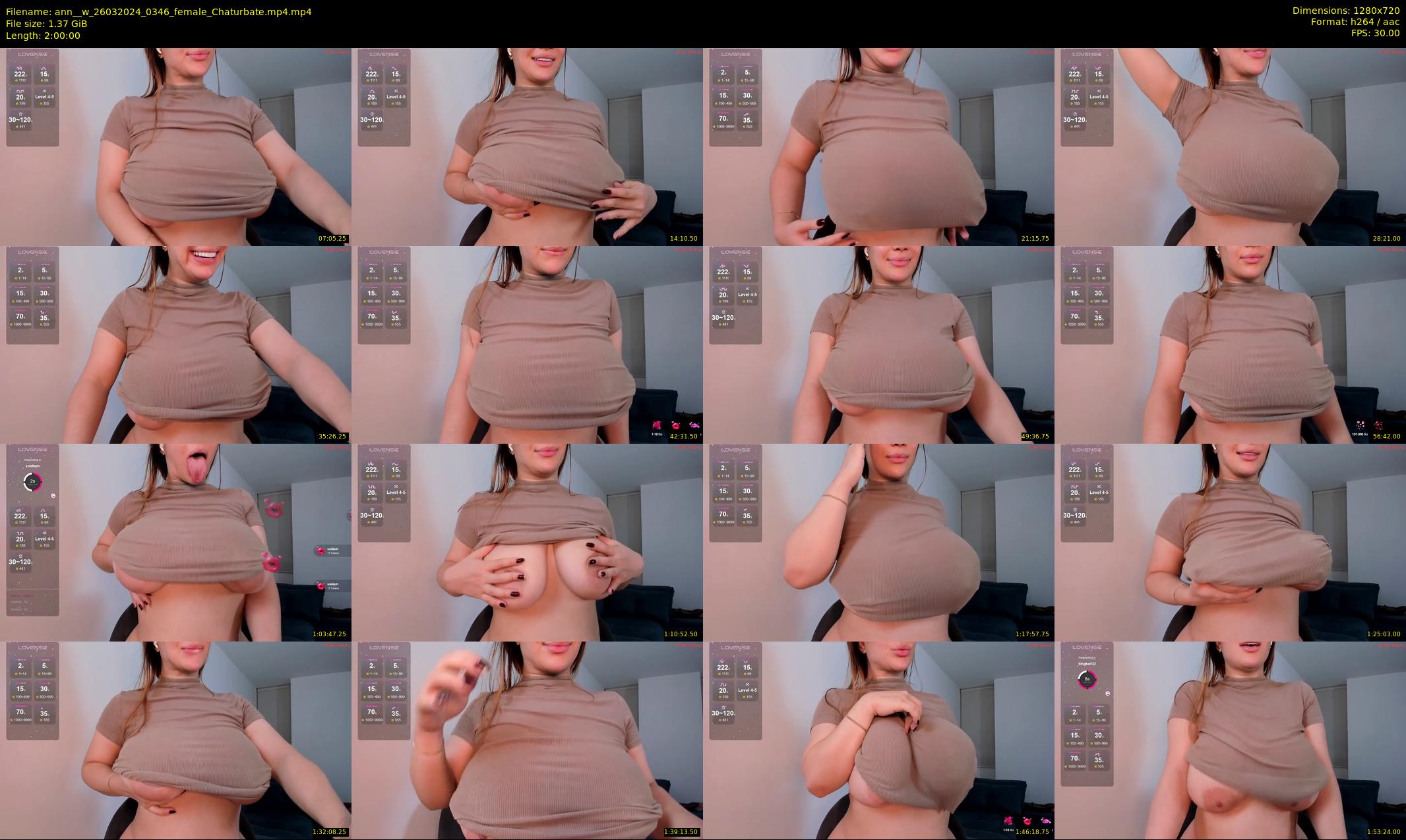 ann__w — 120 minute Chaturbate female cam show recording, 720p, Mar 26, 2024