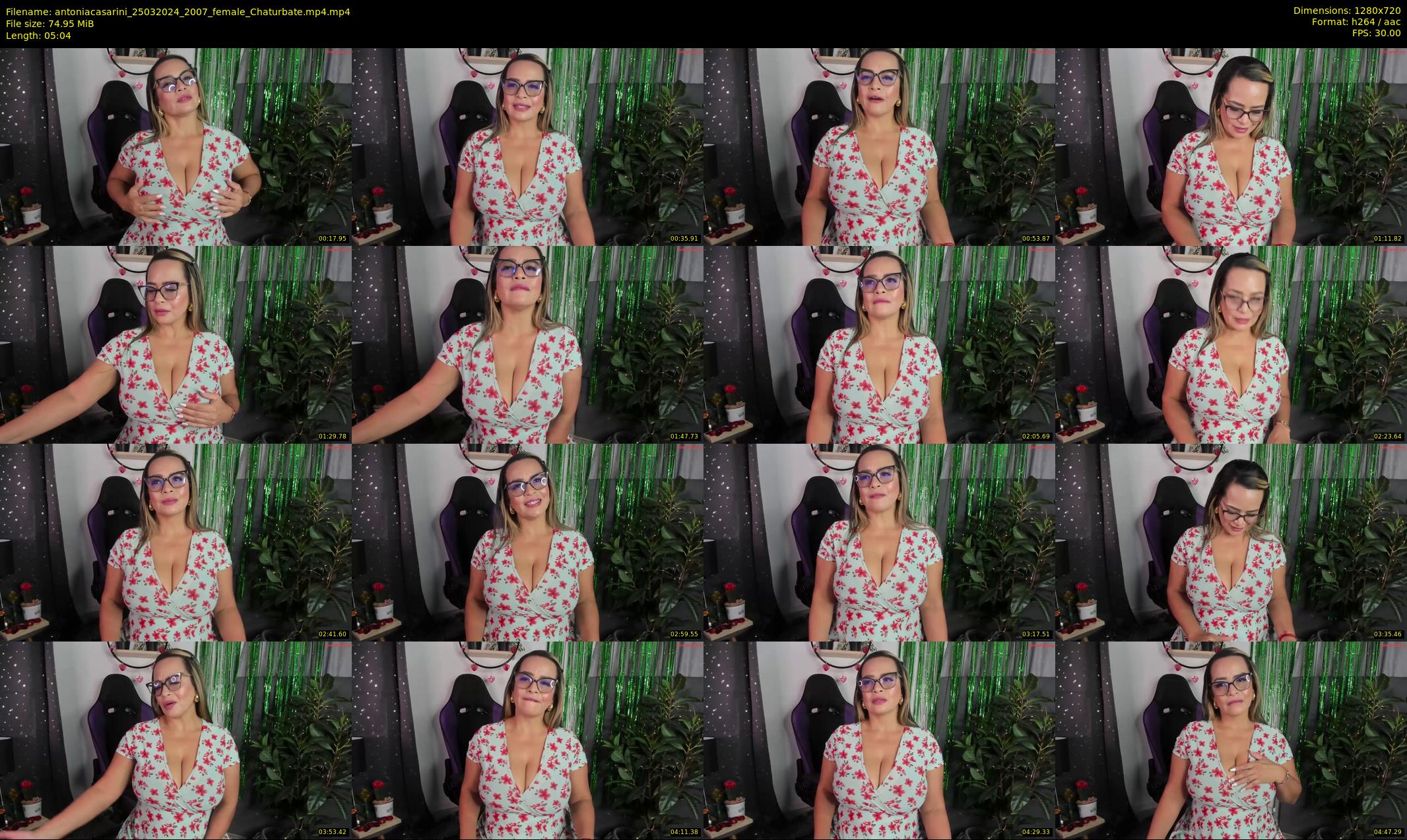 antoniacasarini — 6 minute Chaturbate female cam show recording, 720p, Mar 25, 2024