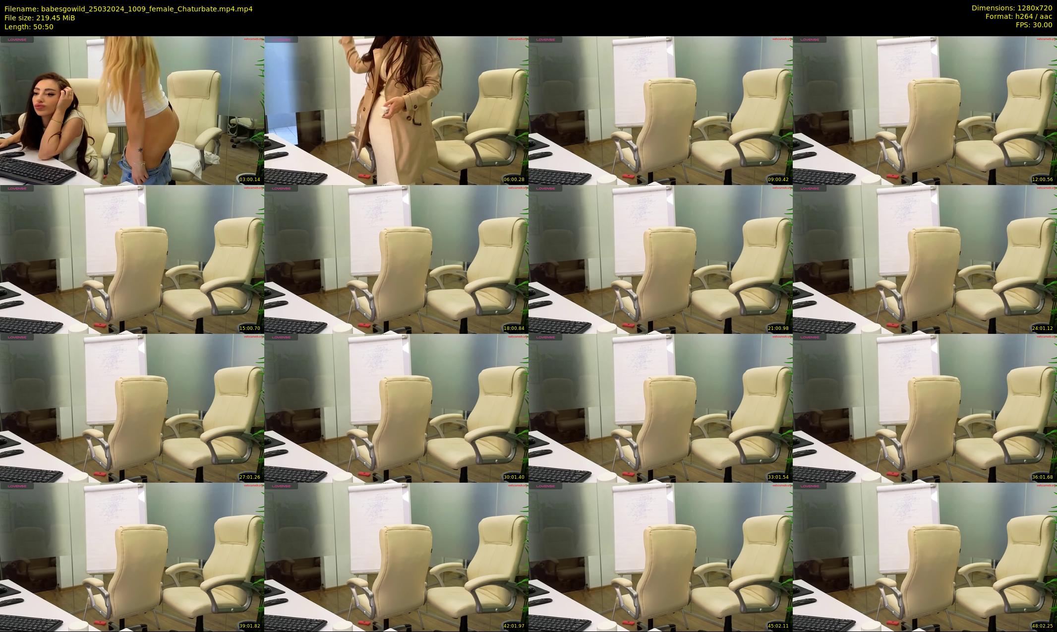 babesgowild — 51 minute Chaturbate couple cam show recording, 720p, Mar 25, 2024