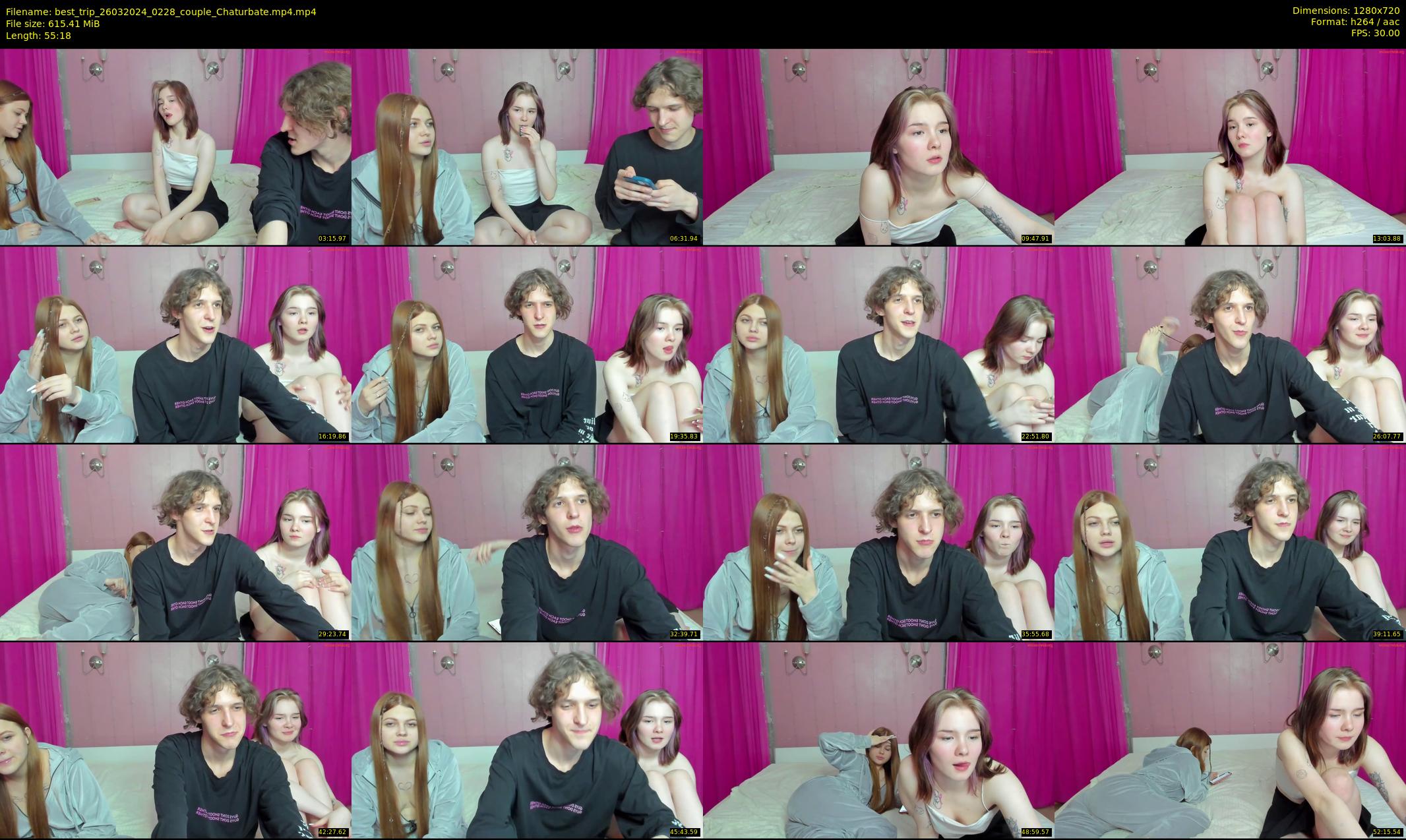 best_trip — 56 minute Chaturbate couple cam show recording, 720p, Mar 26, 2024