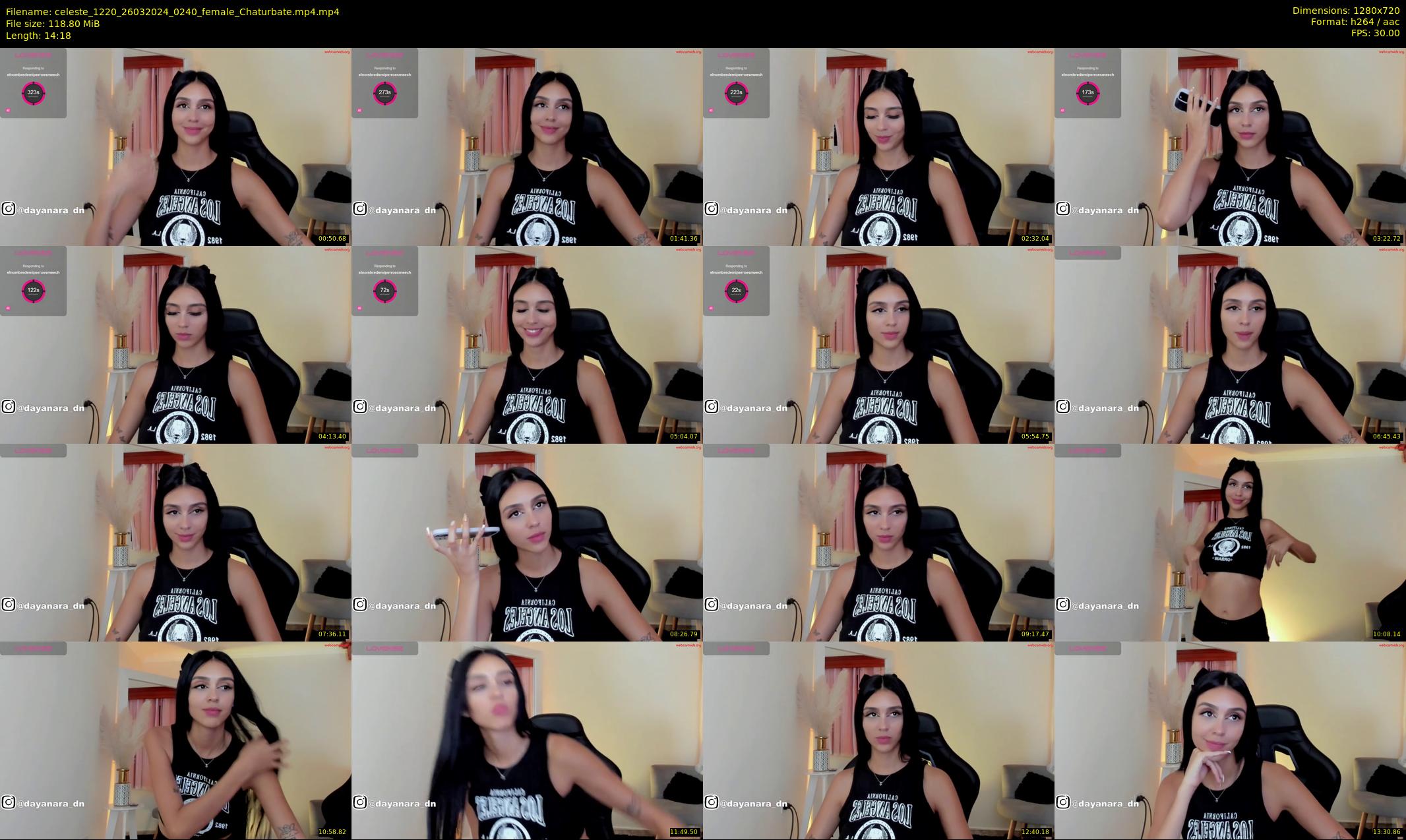 celeste_1220 — 15 minute Chaturbate female cam show recording, 720p, Mar 26, 2024