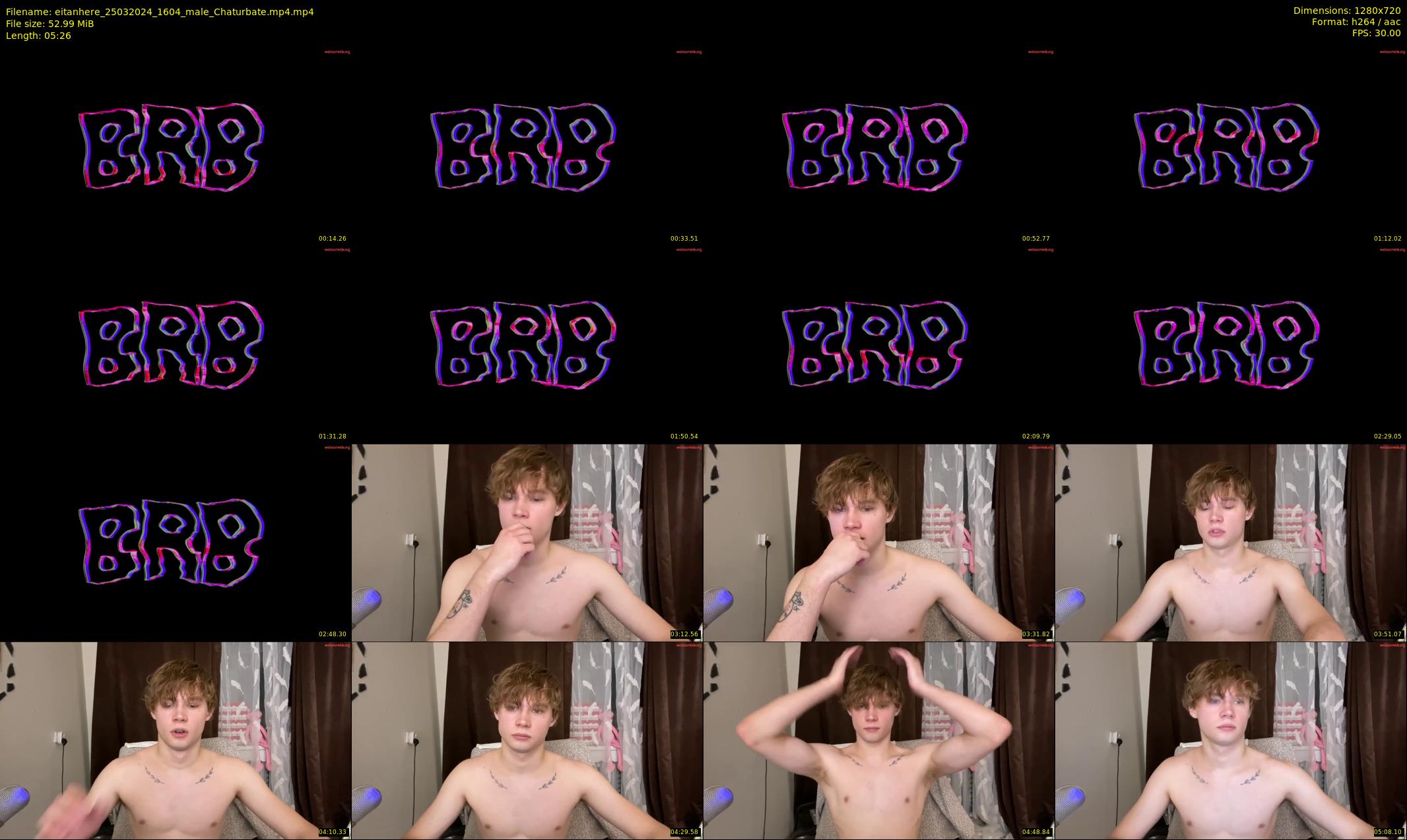 eitanhere — 6 minute Chaturbate male cam show recording, 720p, Mar 25, 2024