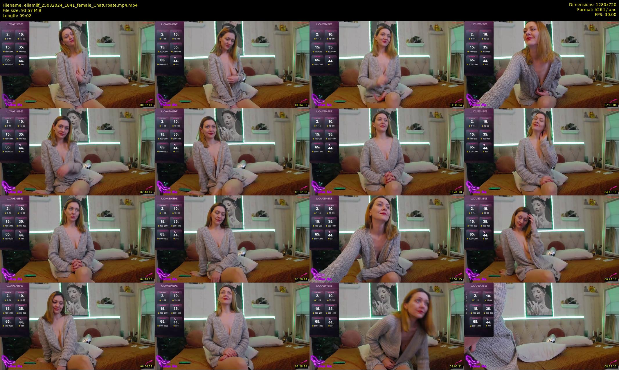 ellamilf — 10 minute Chaturbate female cam show recording, 720p, Mar 25, 2024