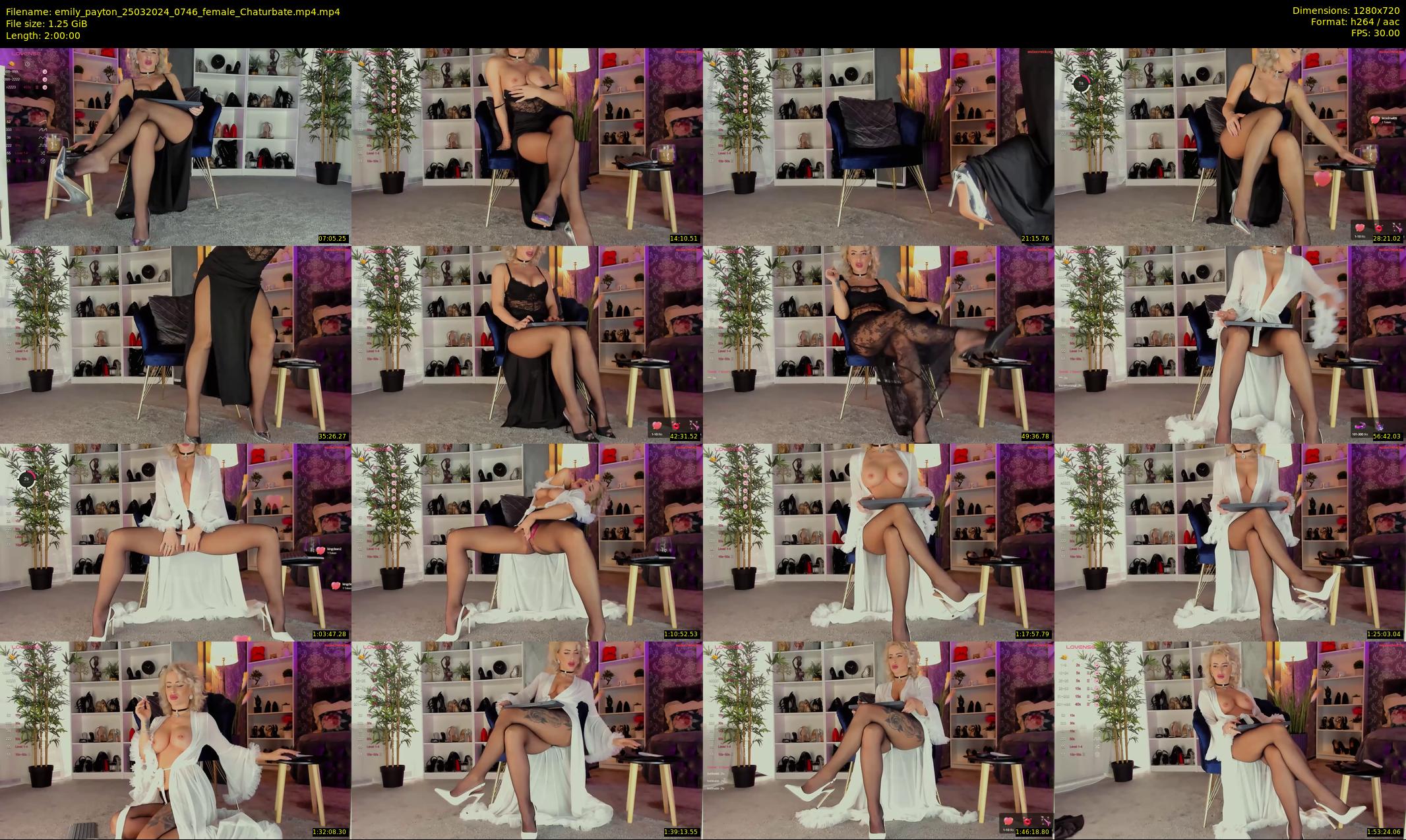 emily_payton — 120 minute Chaturbate female cam show recording, 720p, Mar 25, 2024