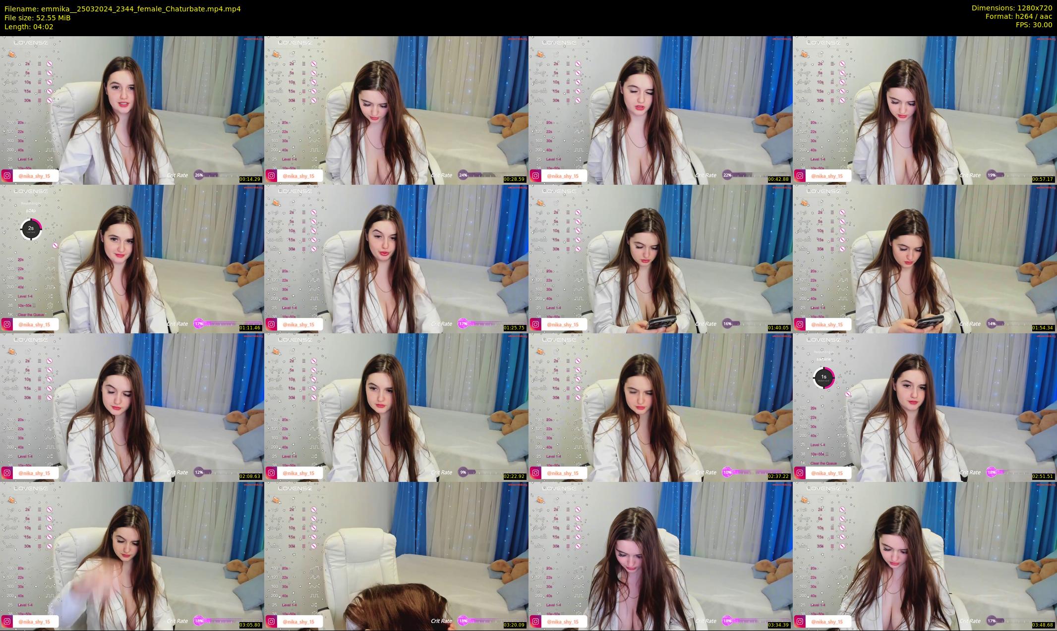 emmika_ — 5 minute Chaturbate female cam show recording, 720p, Mar 25, 2024