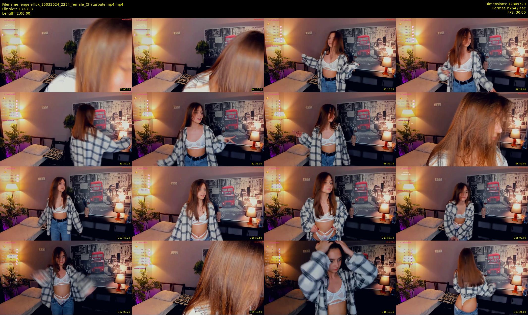 engelellick — 120 minute Chaturbate female cam show recording, 720p, Mar 25, 2024