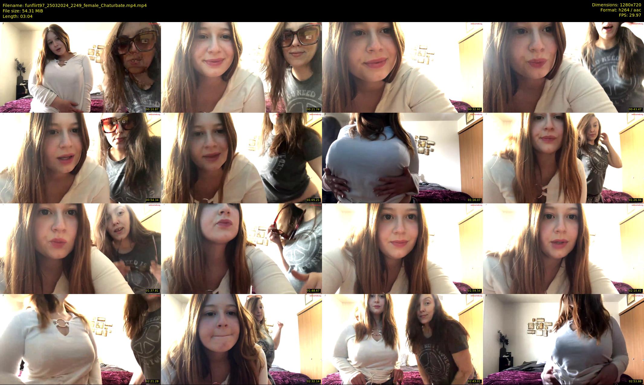 funflirt97 — 4 minute Chaturbate female cam show recording, 720p, Mar 25, 2024