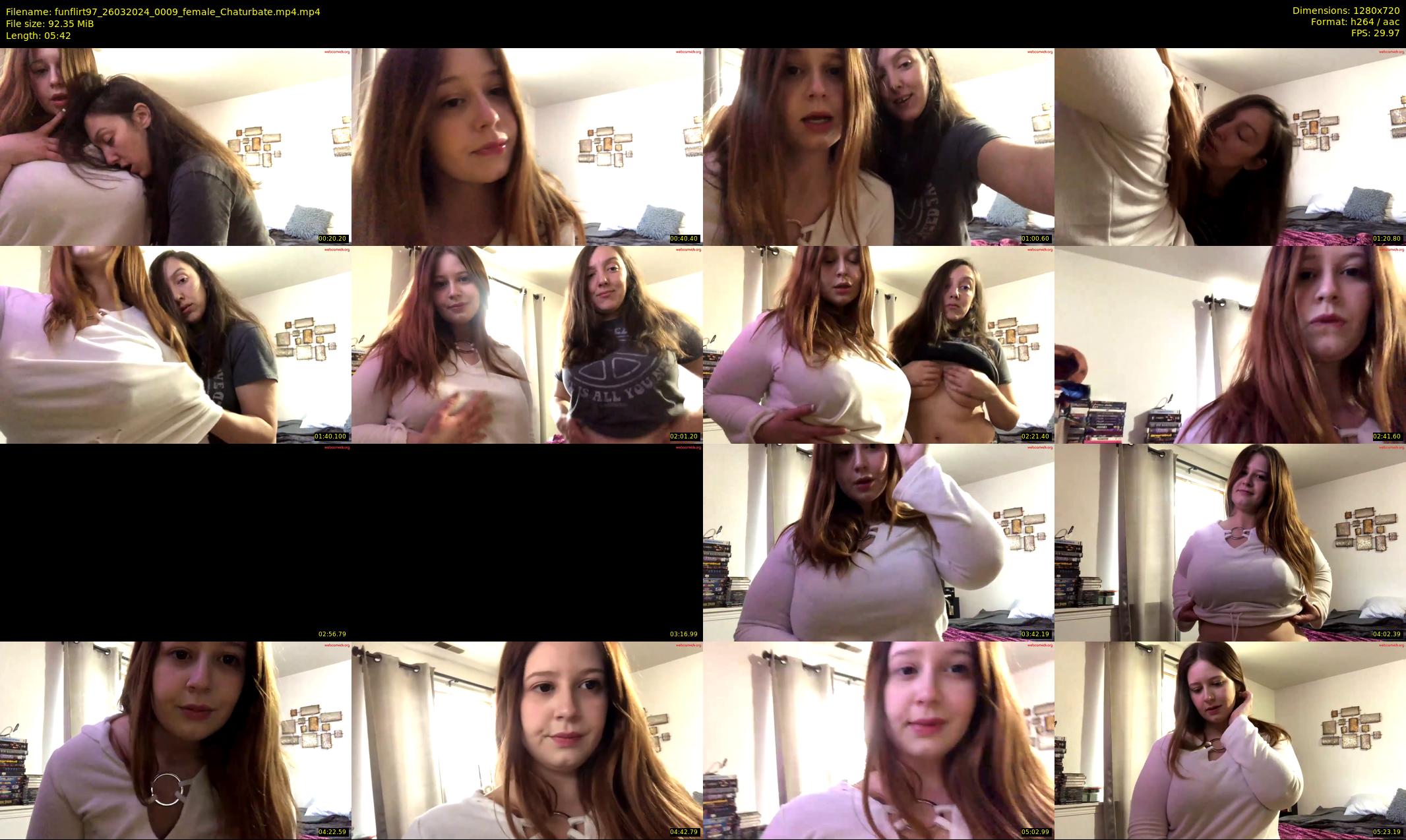 funflirt97 — 6 minute Chaturbate female cam show recording, 720p, Mar 26, 2024