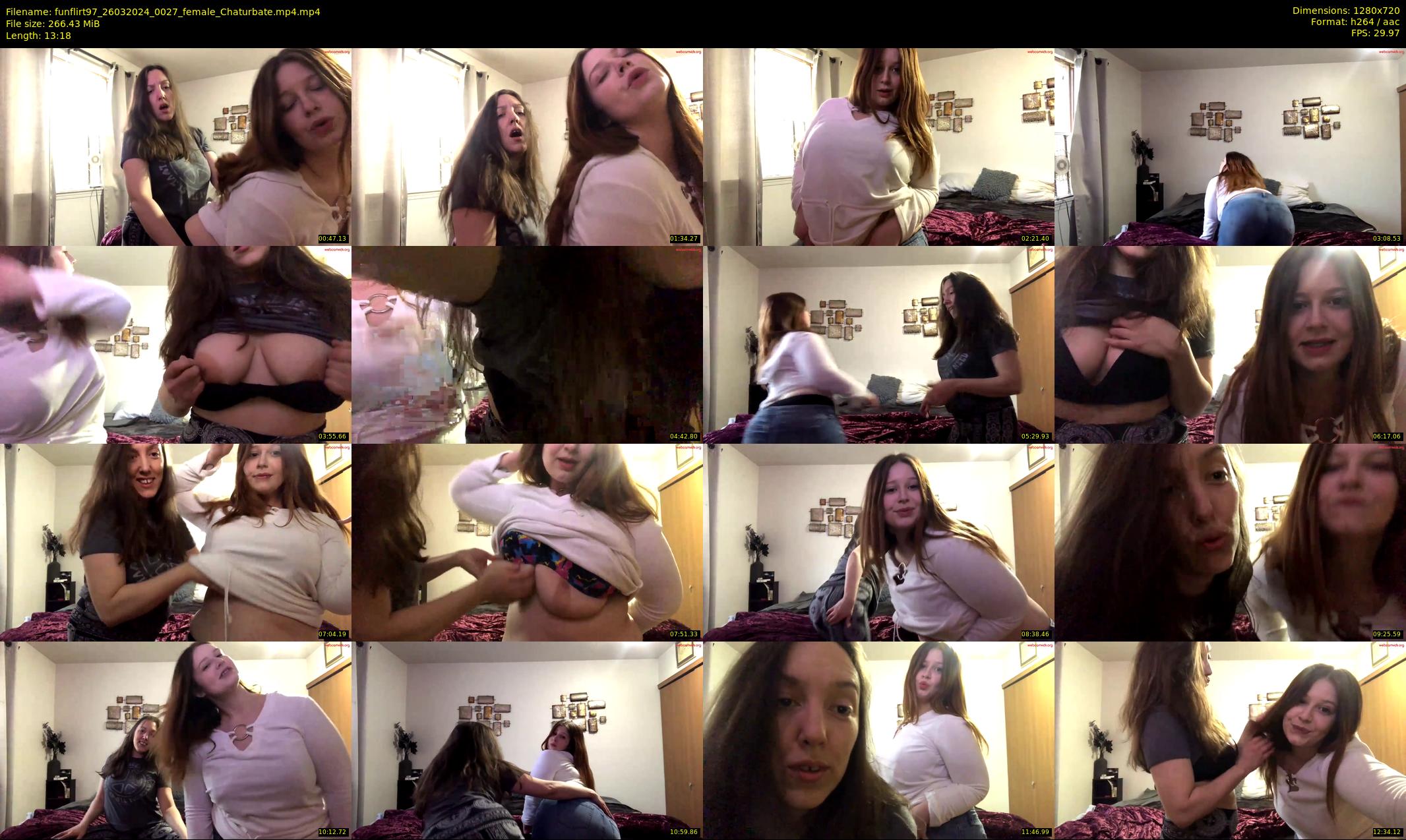funflirt97 — 14 minute Chaturbate female cam show recording, 720p, Mar 26, 2024