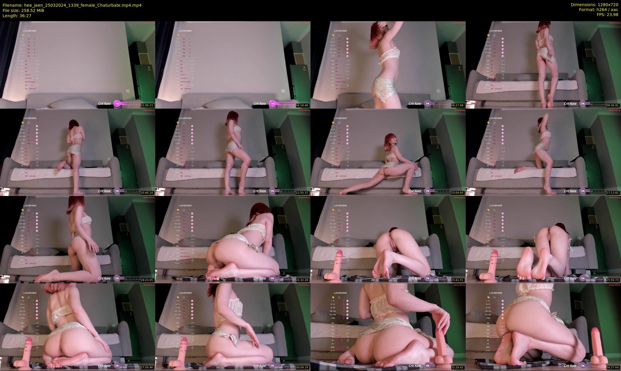 hee_jeen — 37 minute Chaturbate female cam show recording, 720p, Mar 25, 2024