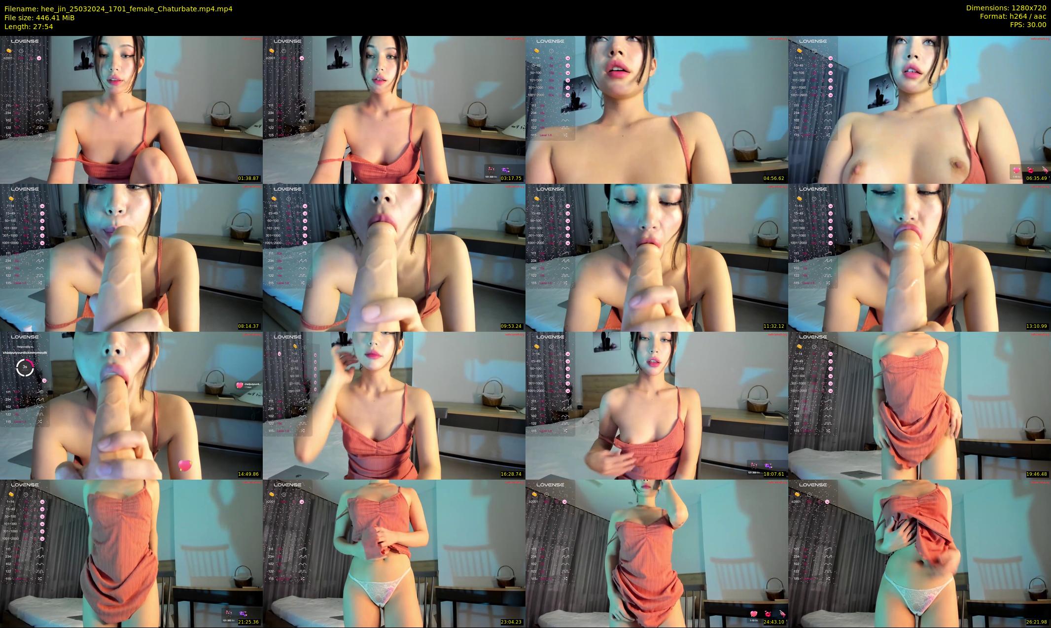 hee_jin — 28 minute Chaturbate female cam show recording, 720p, Mar 25, 2024
