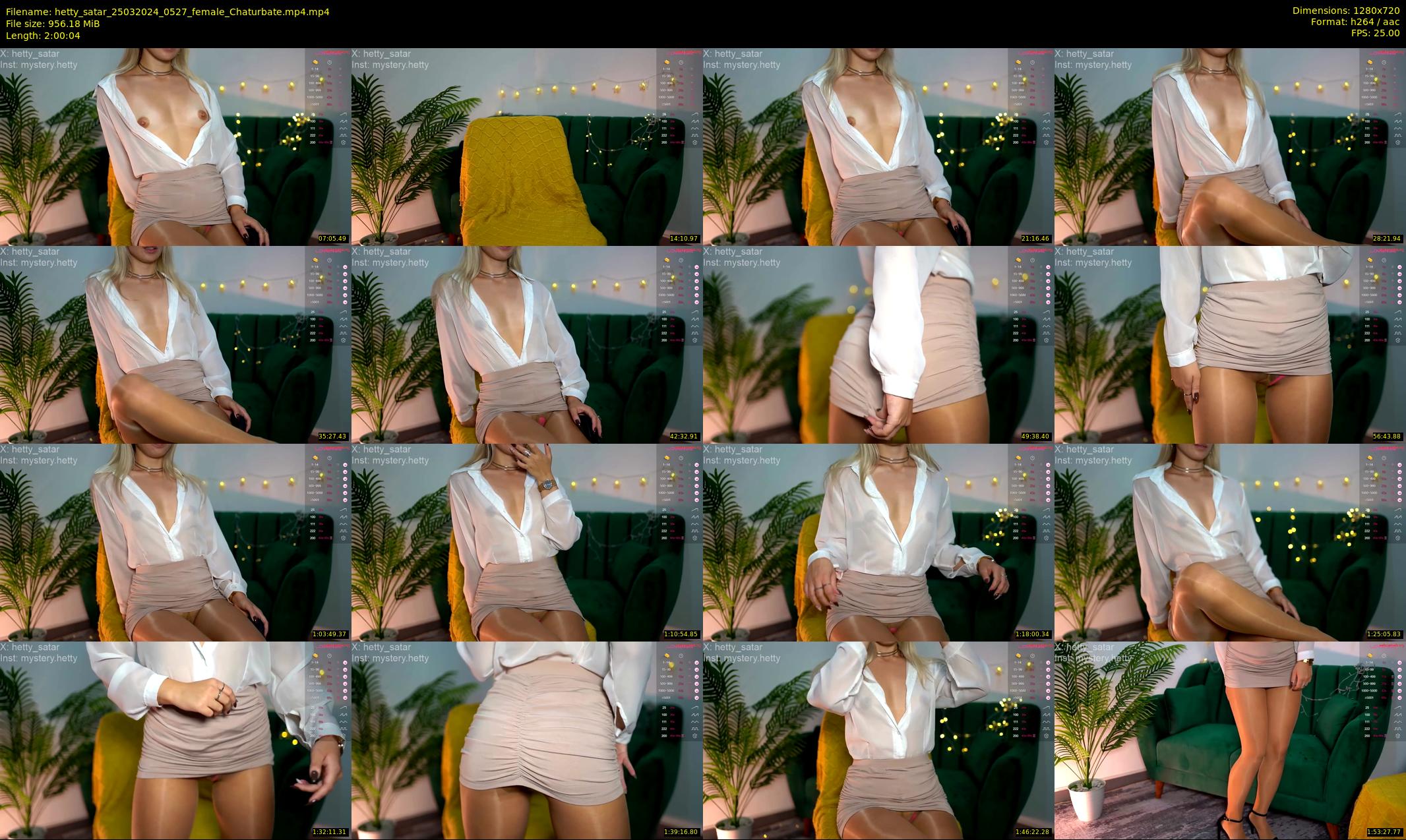 hetty_satar — 121 minute Chaturbate female cam show recording, 720p, Mar 25, 2024