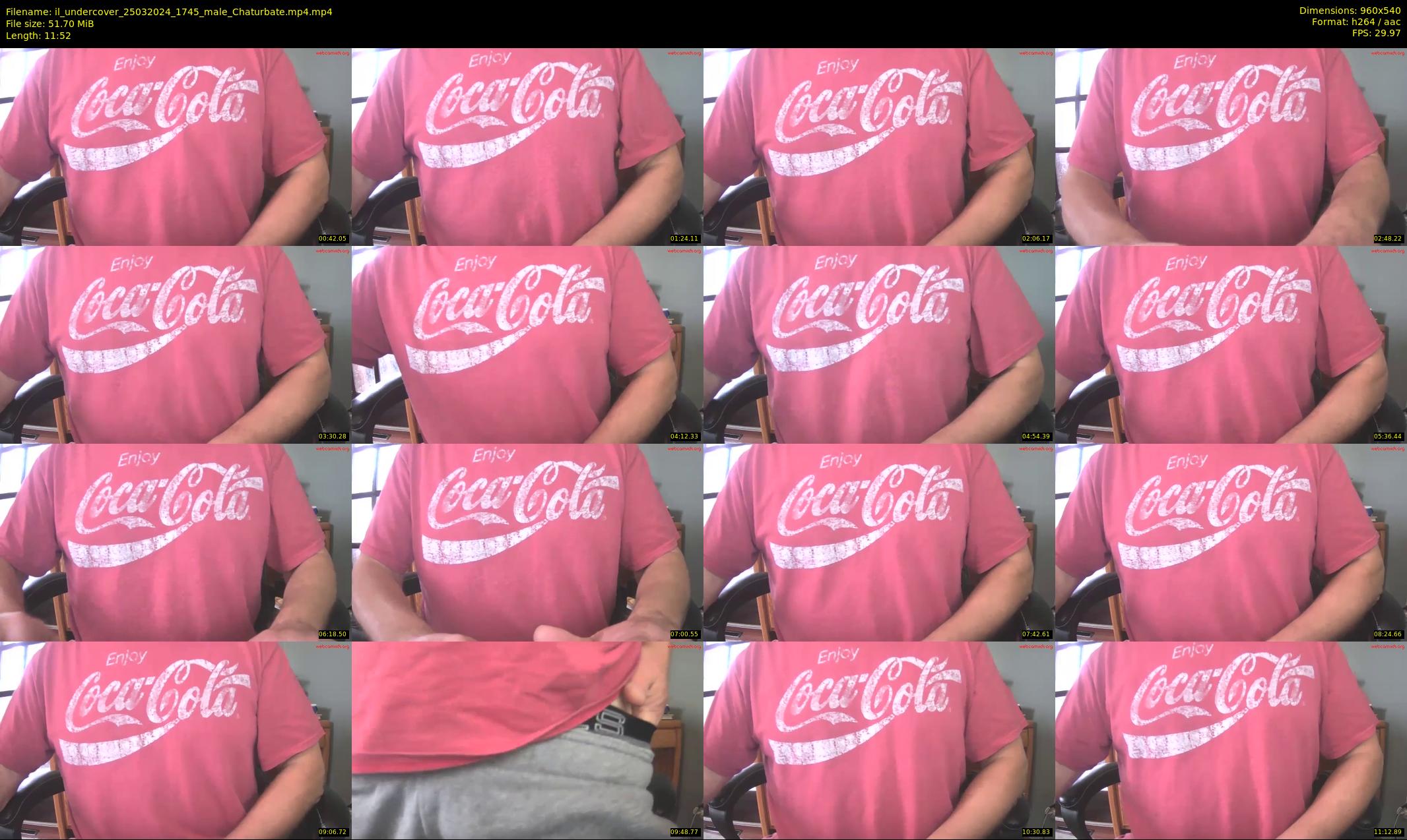 il_undercover — 12 minute Chaturbate male cam show recording, 480p, Mar 25, 2024
