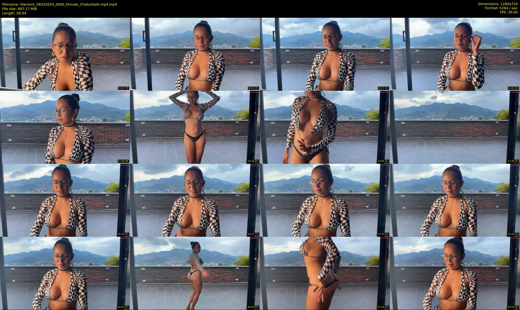 illaroom — 59 minute Chaturbate female cam show recording, 720p, Mar 26, 2024