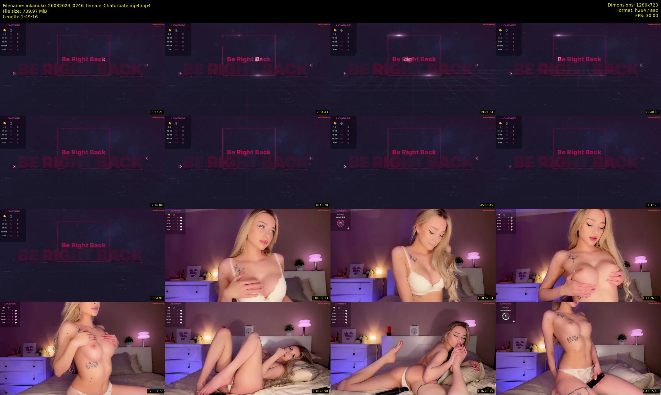 inkanuko — 110 minute Chaturbate couple cam show recording, 720p, Mar 26, 2024