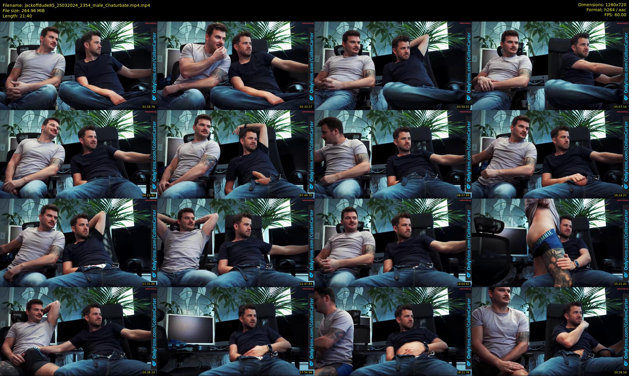 jackoffdude85 — 22 minute Chaturbate male cam show recording, 720p, Mar 25, 2024