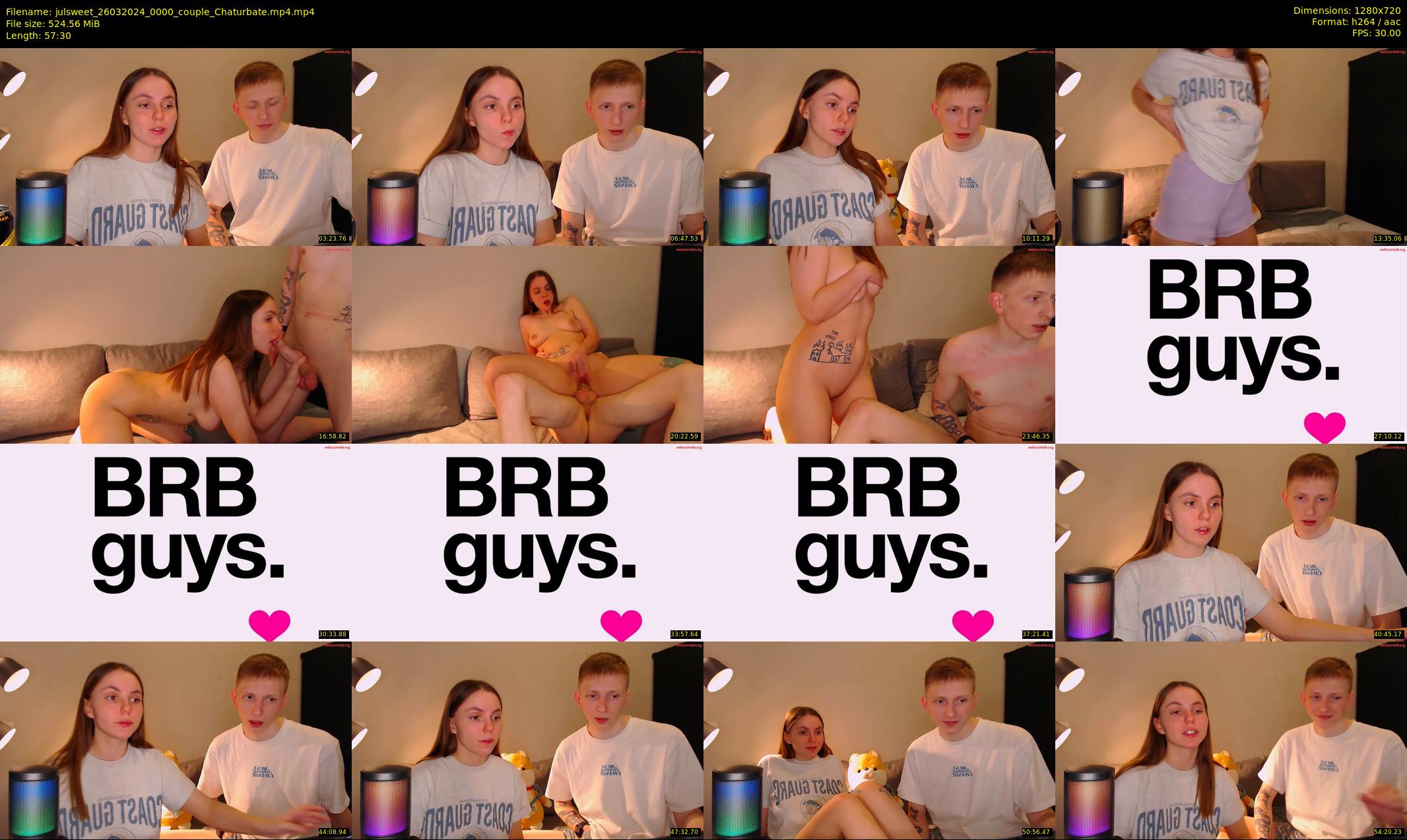 julsweet — 58 minute Chaturbate male cam show recording, 720p, Mar 26, 2024