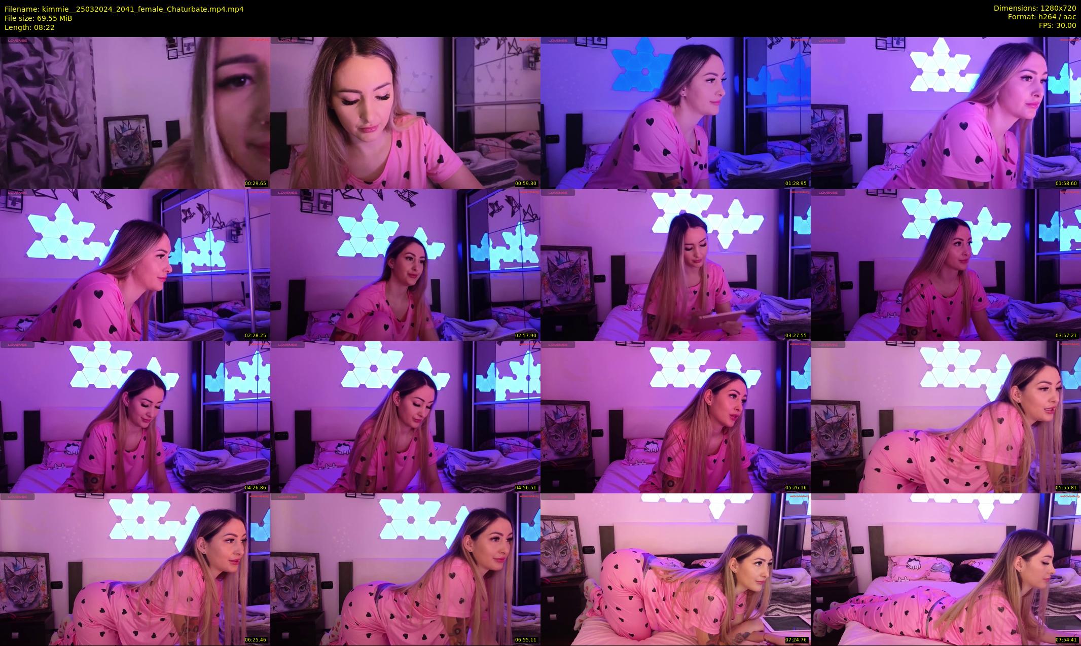 kimmie_ — 9 minute Chaturbate female cam show recording, 720p, Mar 25, 2024