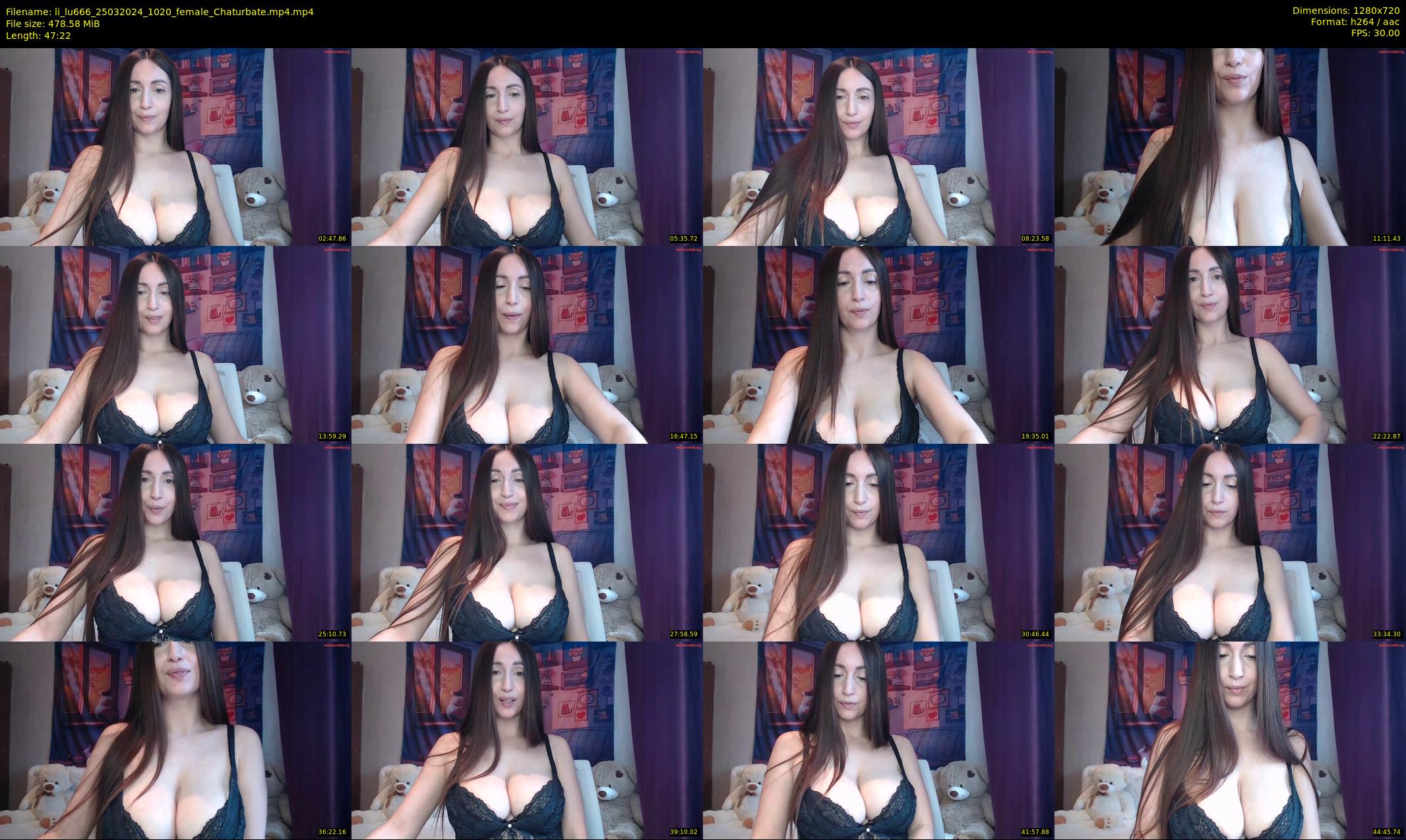 li_lu666 — 48 minute Chaturbate female cam show recording, 720p, Mar 25, 2024