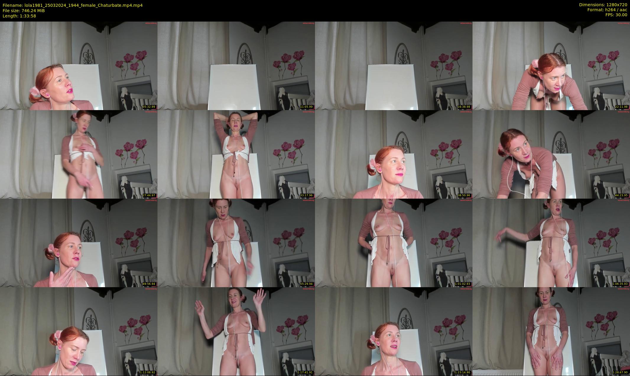 lola1981 — 94 minute Chaturbate female cam show recording, 720p, Mar 25, 2024