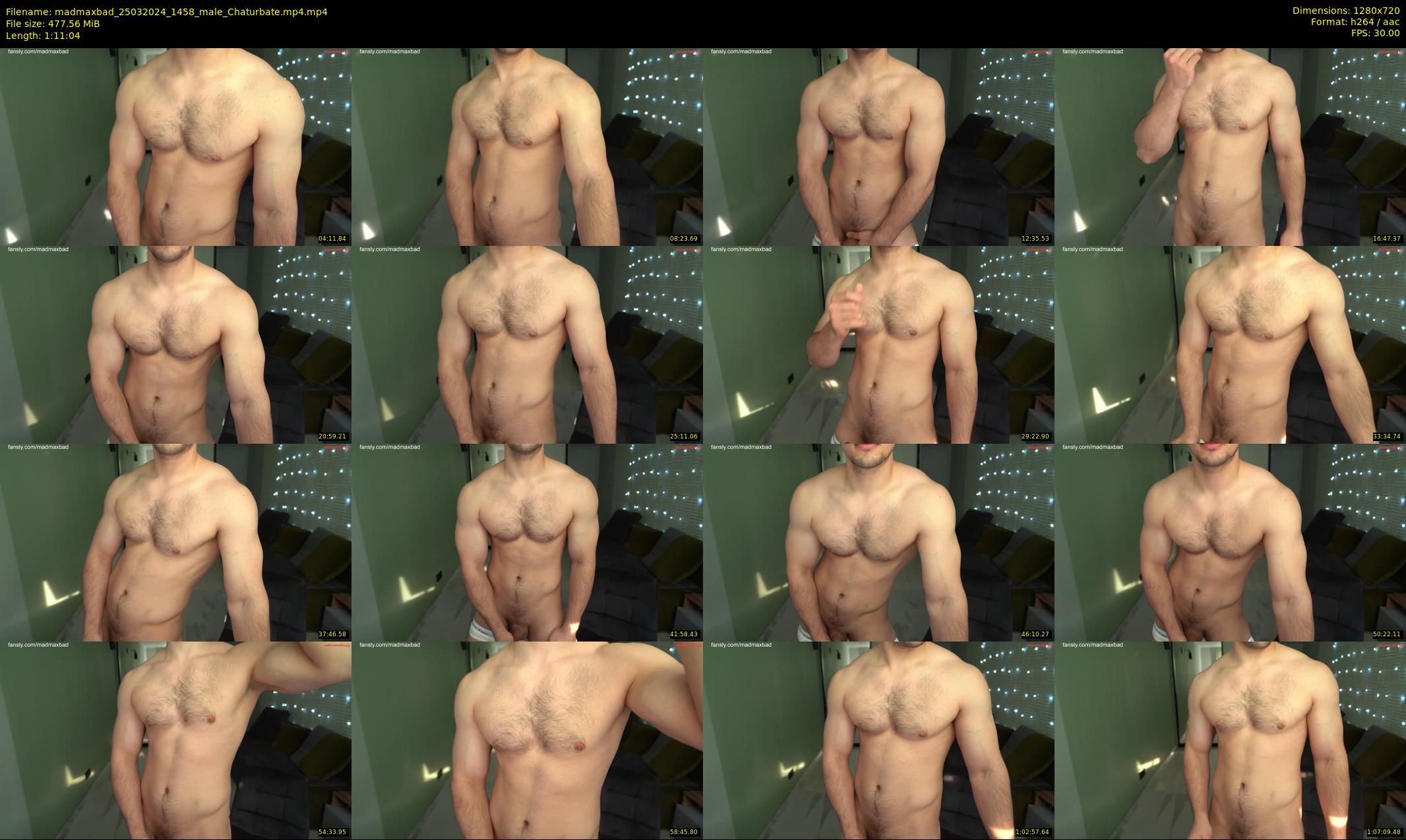 madmaxbad — 72 minute Chaturbate male cam show recording, 720p, Mar 25, 2024