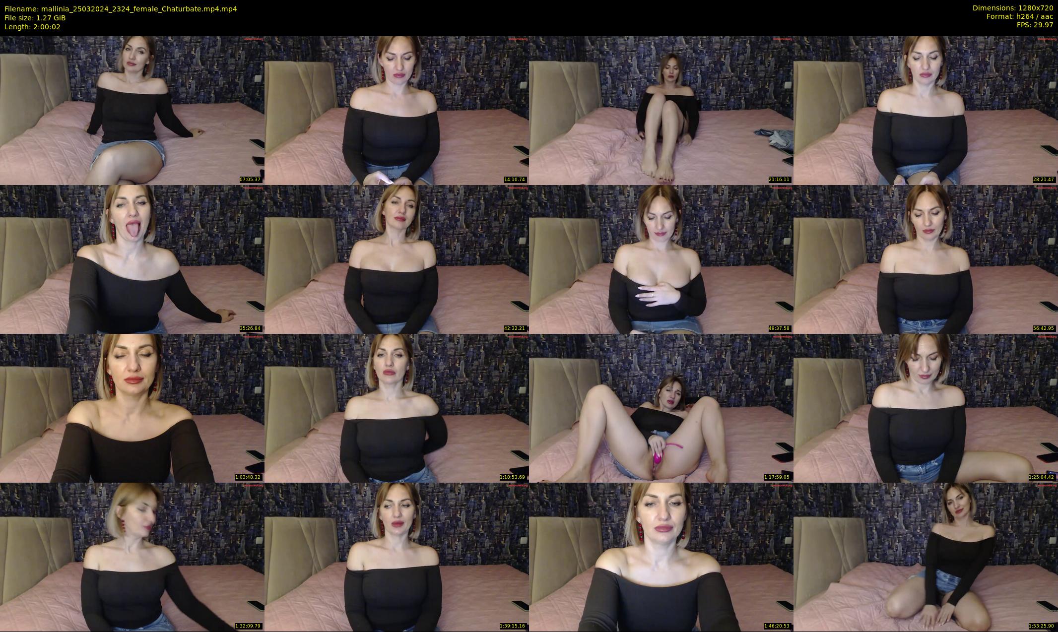 mallinia — 121 minute Chaturbate female cam show recording, 720p, Mar 25, 2024