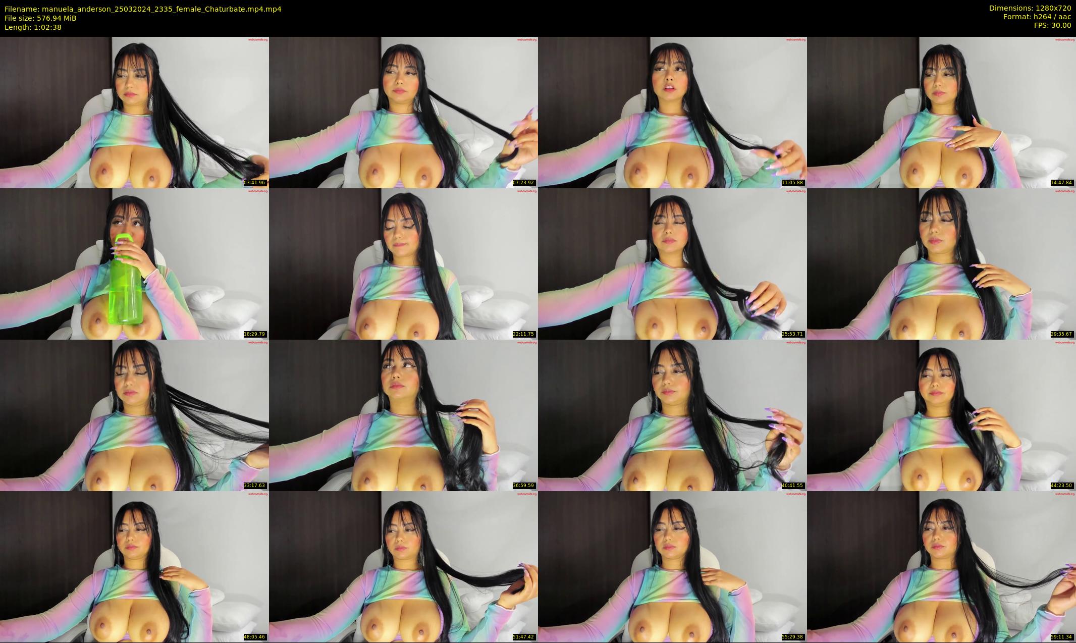 manuela_anderson — 63 minute Chaturbate female cam show recording, 720p, Mar 25, 2024