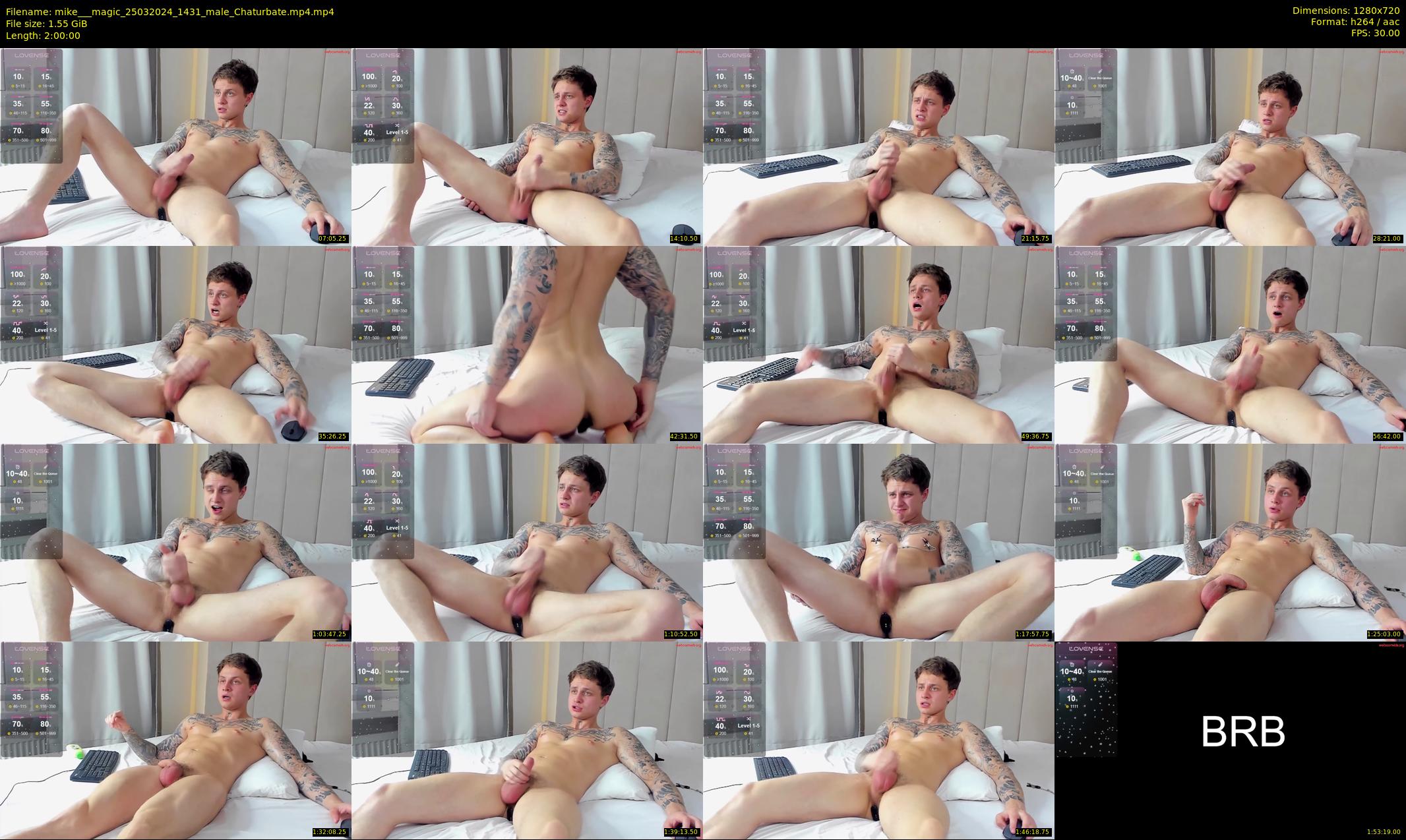 mike___magic — 120 minute Chaturbate male cam show recording, 720p, Mar 25, 2024