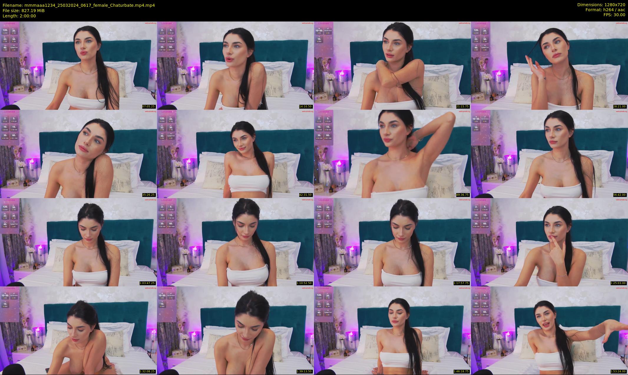 mmmaaa1234 — 120 minute Chaturbate female cam show recording, 720p, Mar 25, 2024