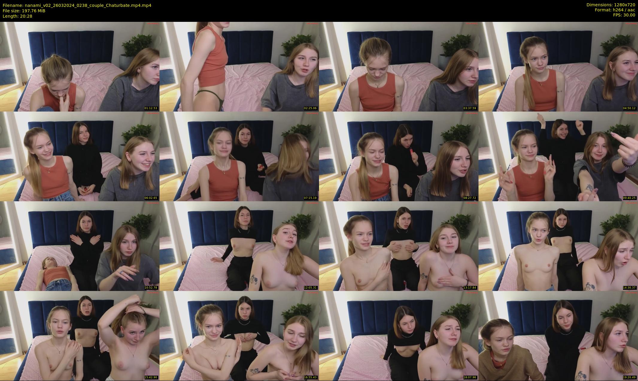 nanami_v02 — 21 minute Chaturbate couple cam show recording, 720p, Mar 26, 2024