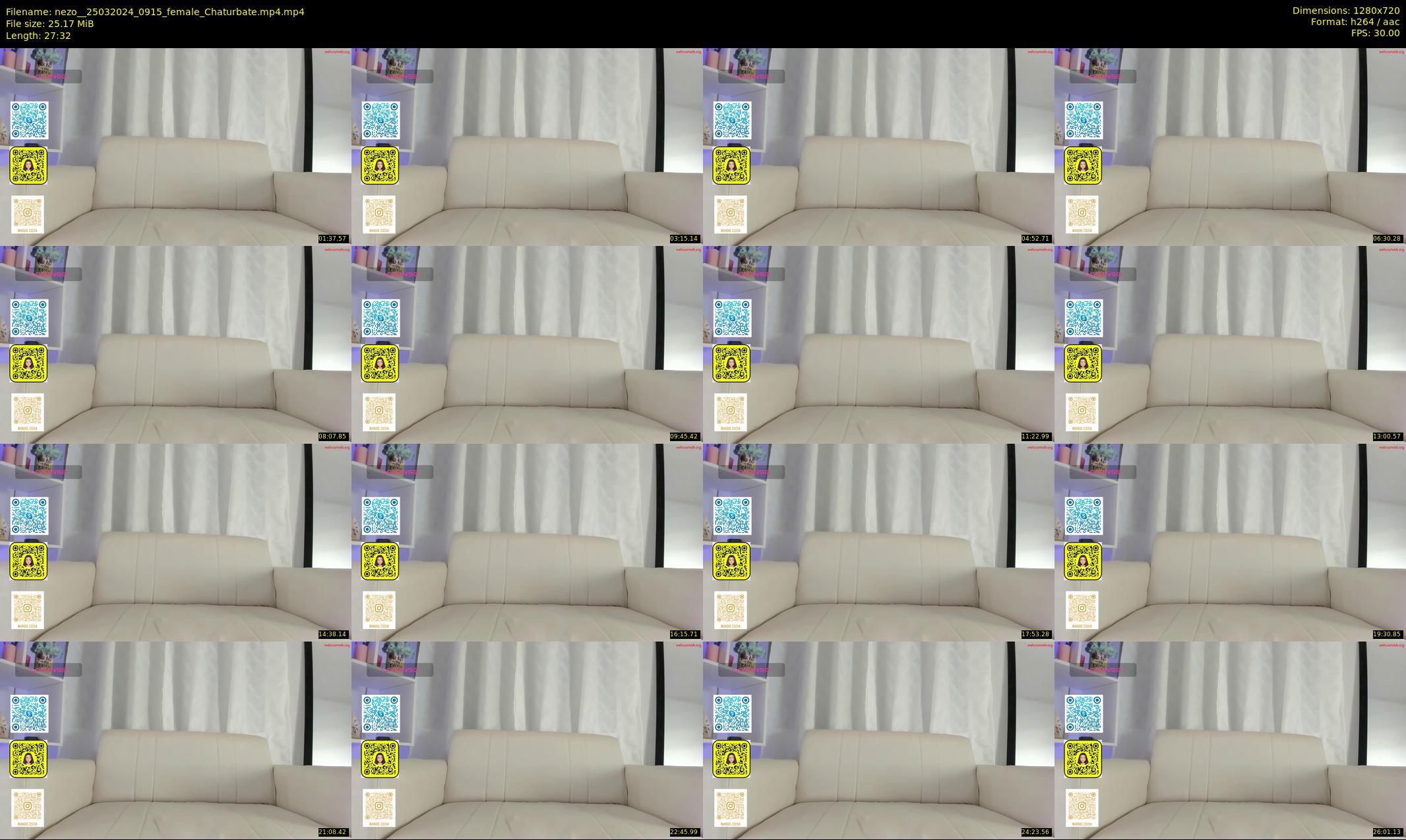 nezo_ — 28 minute Chaturbate female cam show recording, 720p, Mar 25, 2024